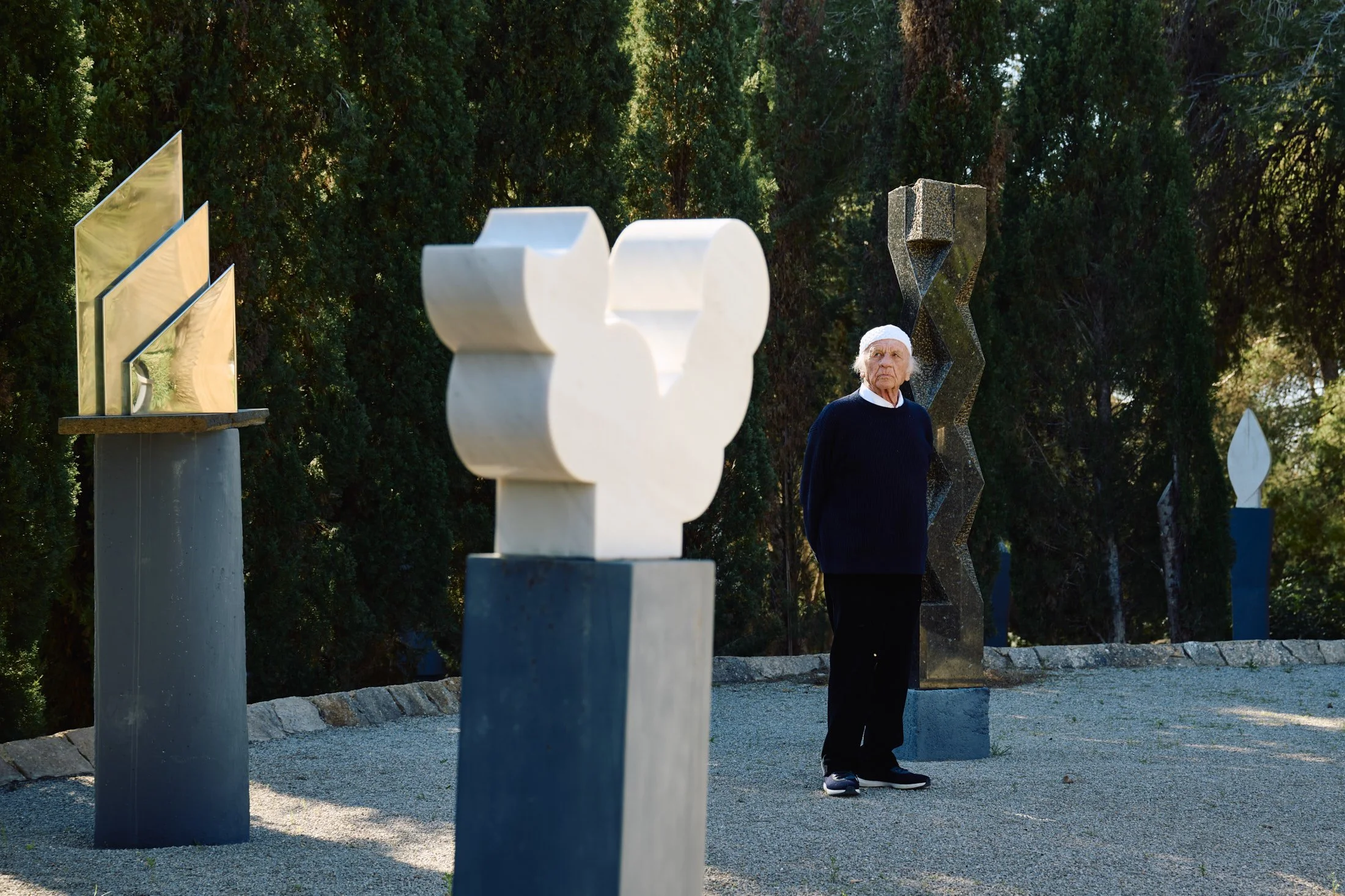 Heinz Mack ZERO Portrait Ibiza Residence and Atelier for HTSI. Photography by Daniel Schäfer