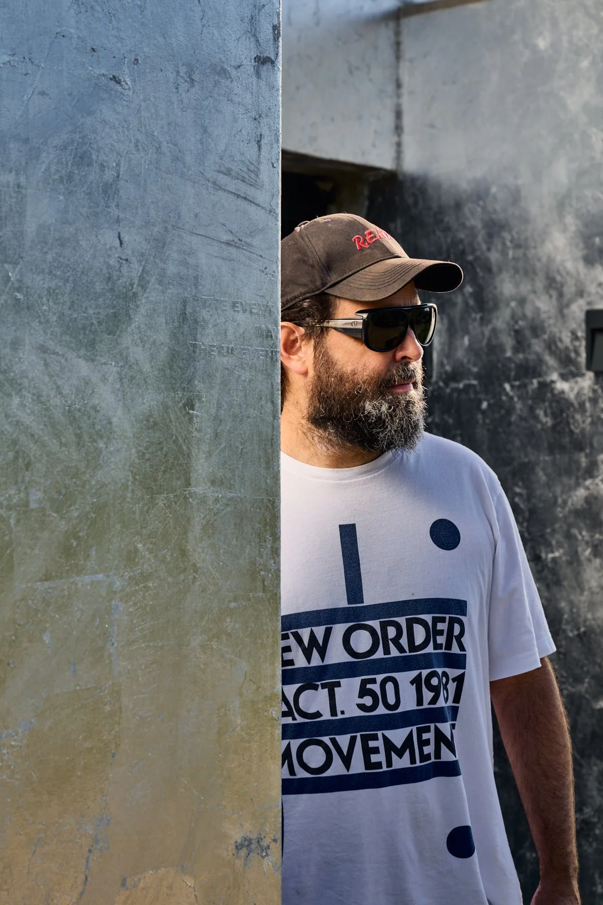 Artist Stefan Brüggemann Portrait Residence and Aterlier Brutalism by Daniel Schäfer Photography 