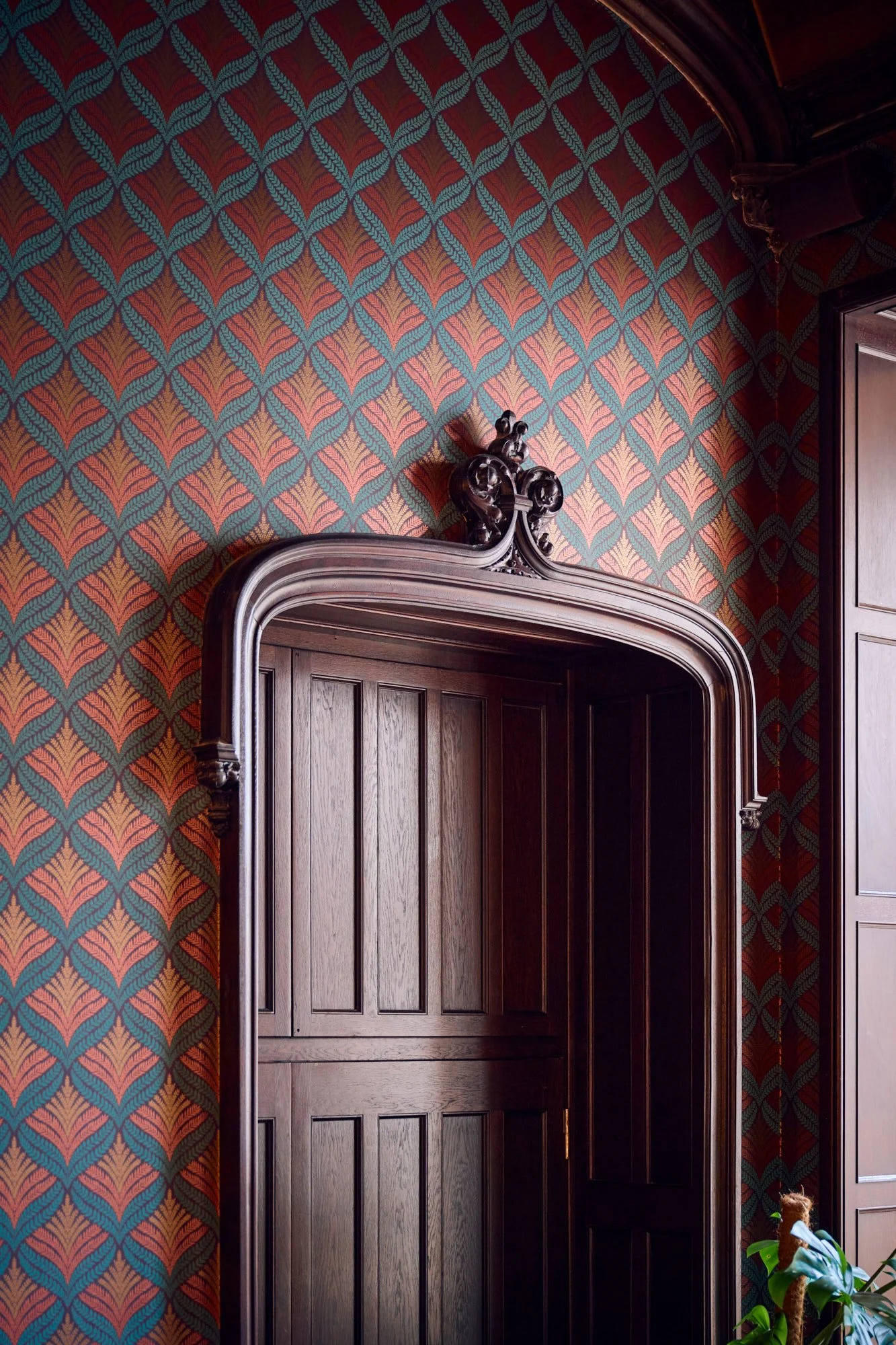 The Florentin Frankfurt by Althoff Collection. The Villa by atelier zürich. Loby photography by Daniel Schäfer.