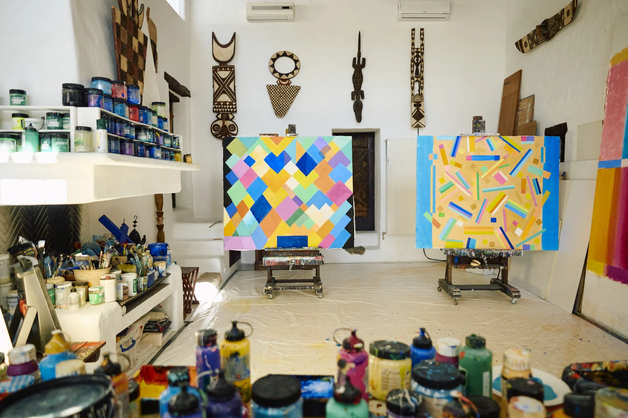 Heinz Mack ZERO Ibiza Residence and Atelier for HTSI. Photography by Daniel Schäfer