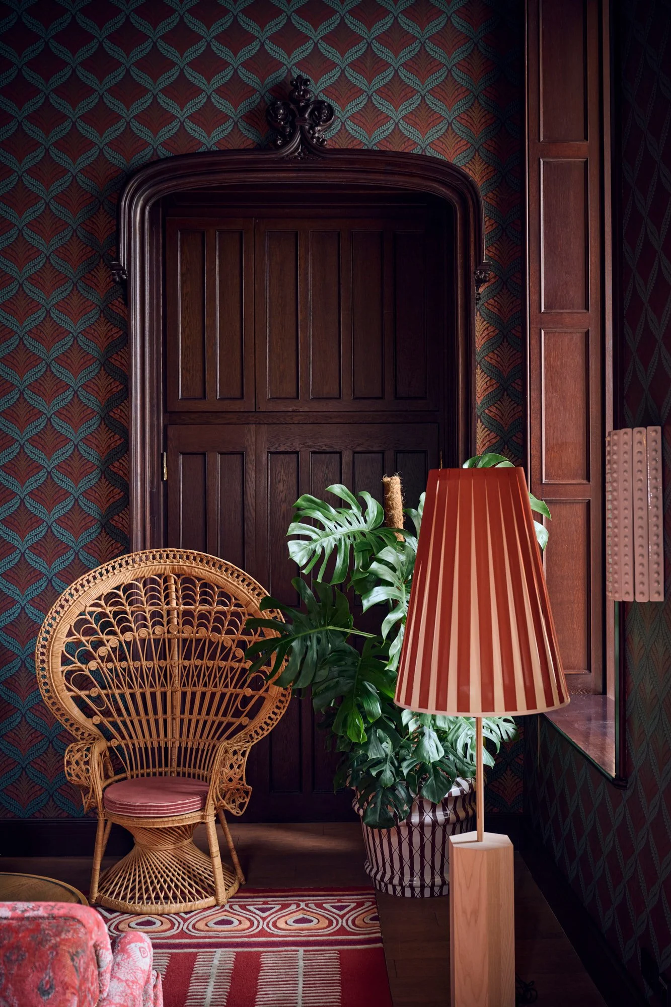 The Florentin Frankfurt by Althoff Collection. The Villa by atelier zürich. Loby photography by Daniel Schäfer.