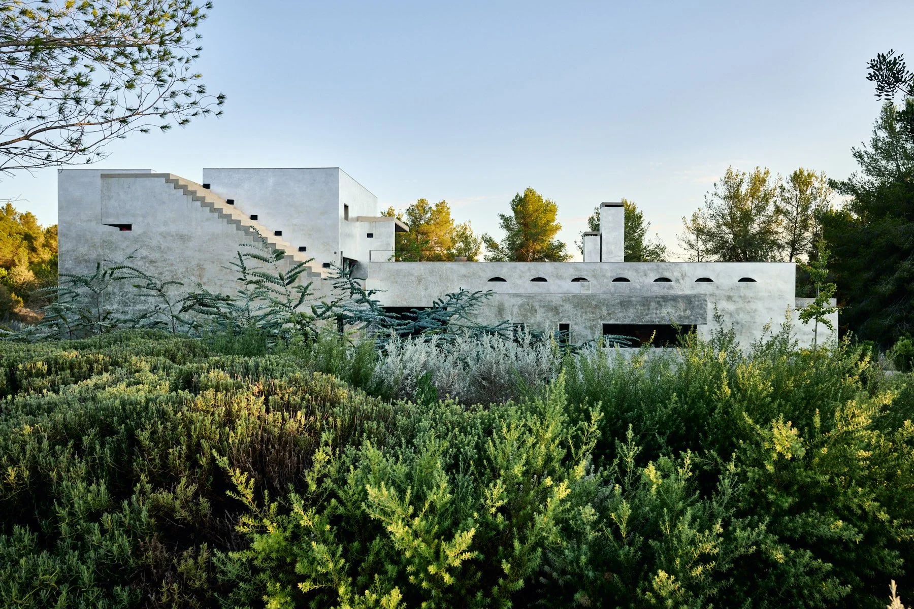 Artist Stefan Brüggemann Residence and Aterlier  Ibiza Brutalism by Daniel Schäfer Photography