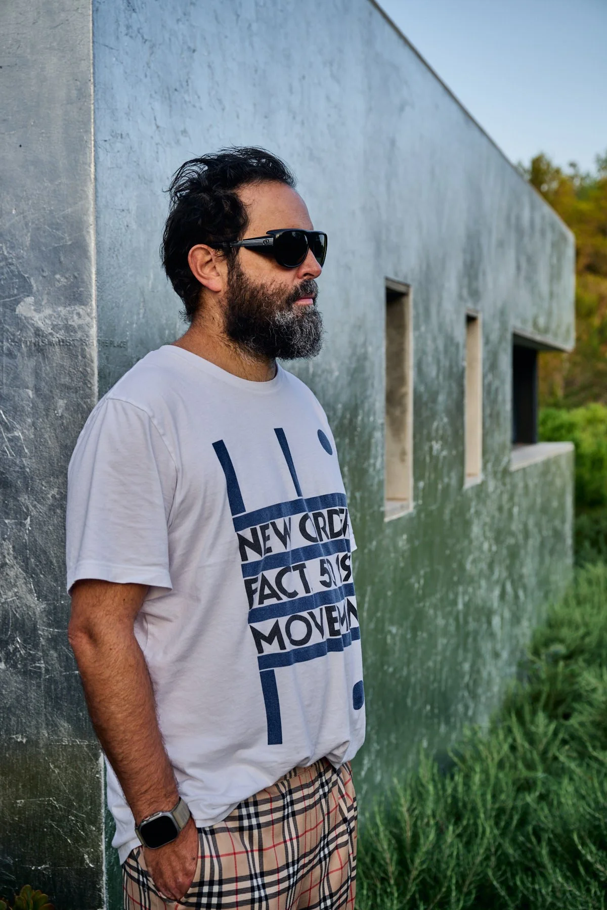 Artist Stefan Brüggemann Portrait Residence and Aterlier Brutalism by Daniel Schäfer Photography 