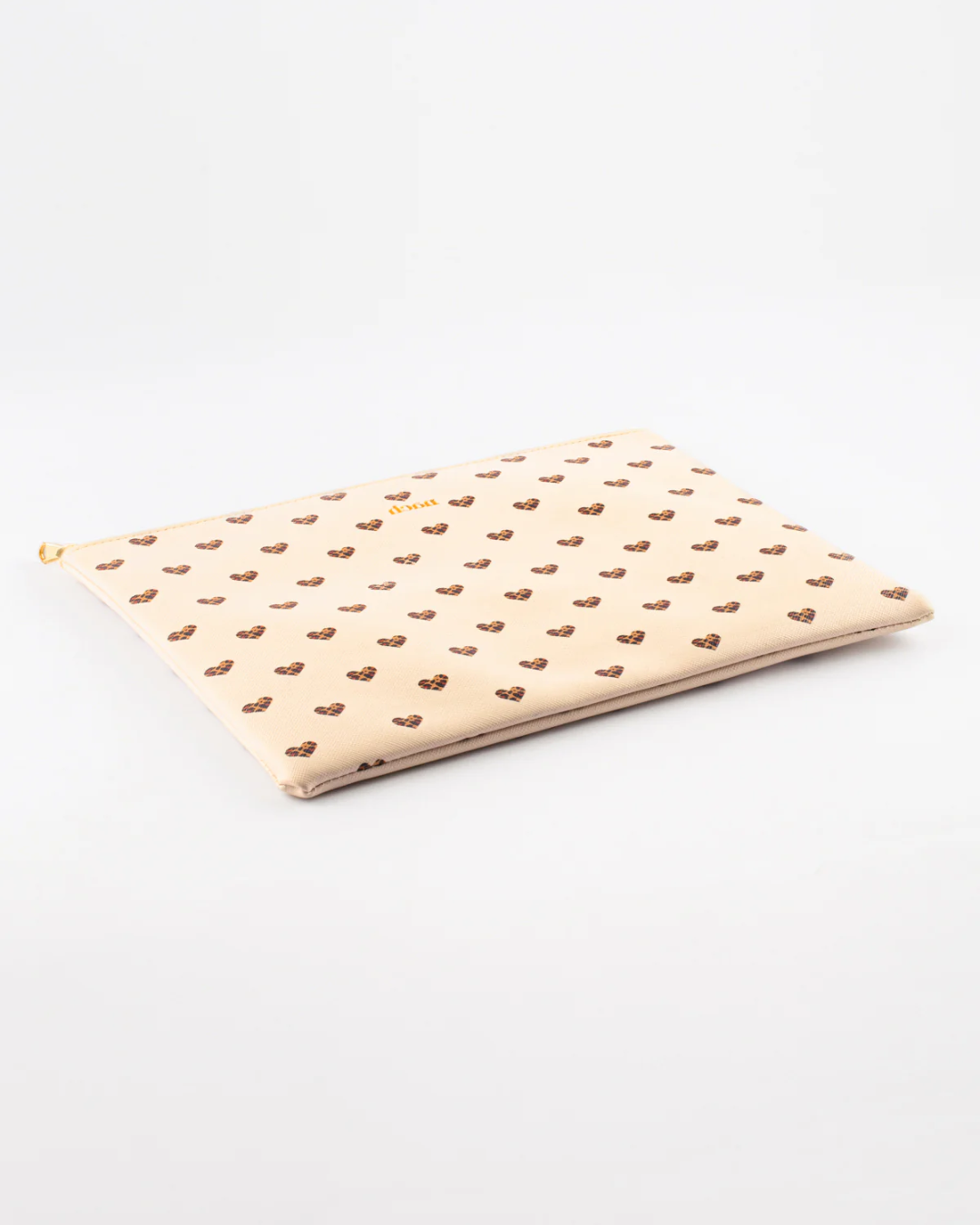 Nach - Pochette coeurs léopard