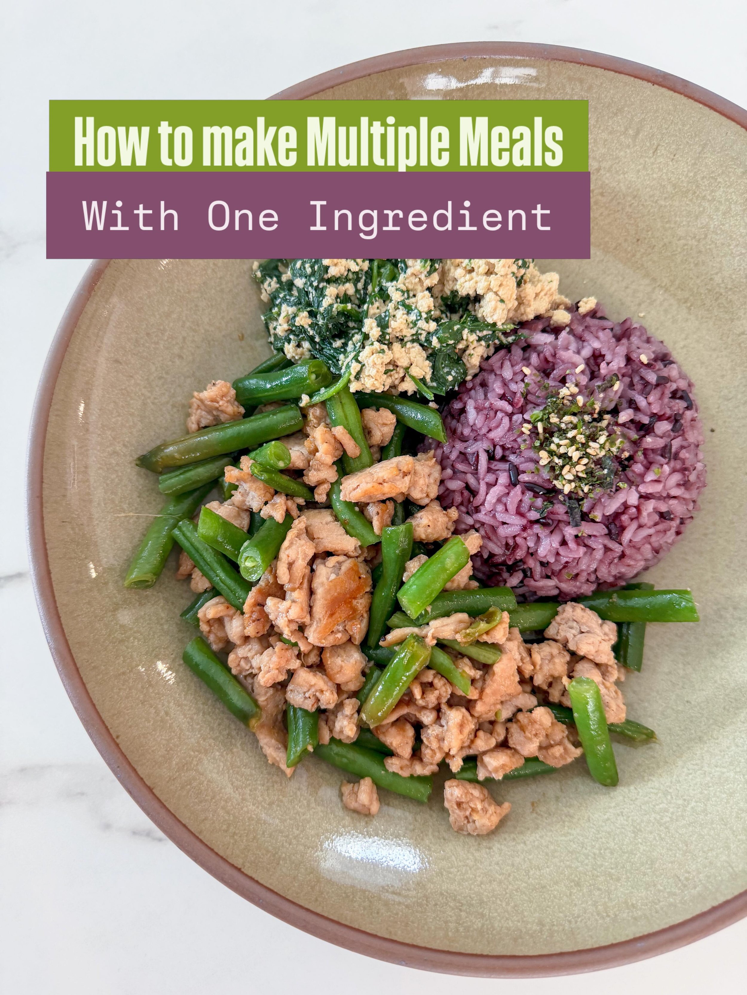 🔥Hot take: ground turkey is one of the most underrated ingredients AND it&rsquo;s the perfect ingredient for learning how to cook without a recipe. 

🔖Instead of spending time finding a recipe; bookmark this formula!
🧅 onions, garlic + aromatics
?