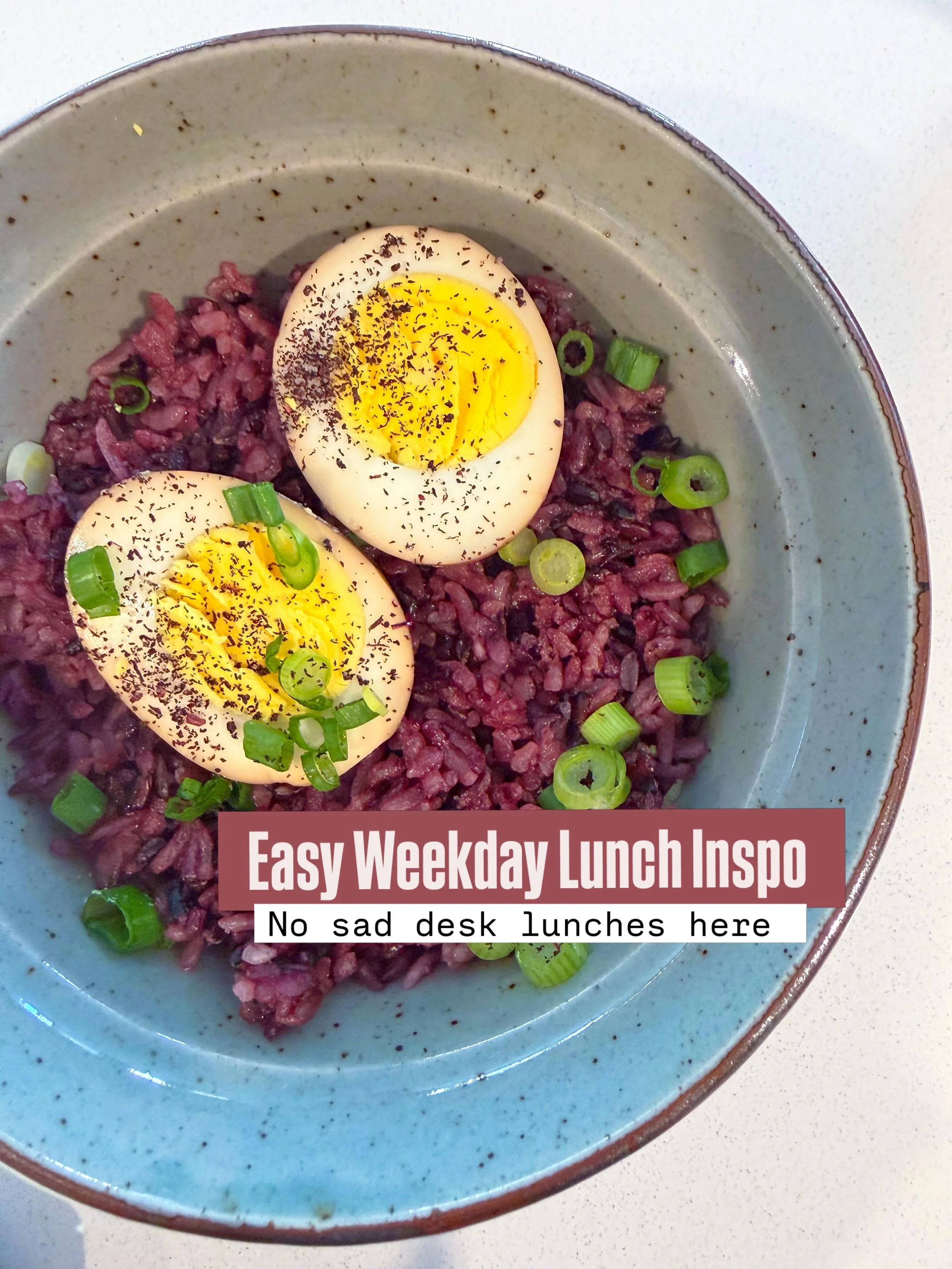 👩🏻&zwj;🍳Meal prep can mean variety, flavor, and ease.

It doesn&rsquo;t have to mean eating the same sad salad for lunch everyday.

Now as a working mom, I&rsquo;ve had to shift how I think about lunch.&nbsp;The goal is making healthy and deliciou