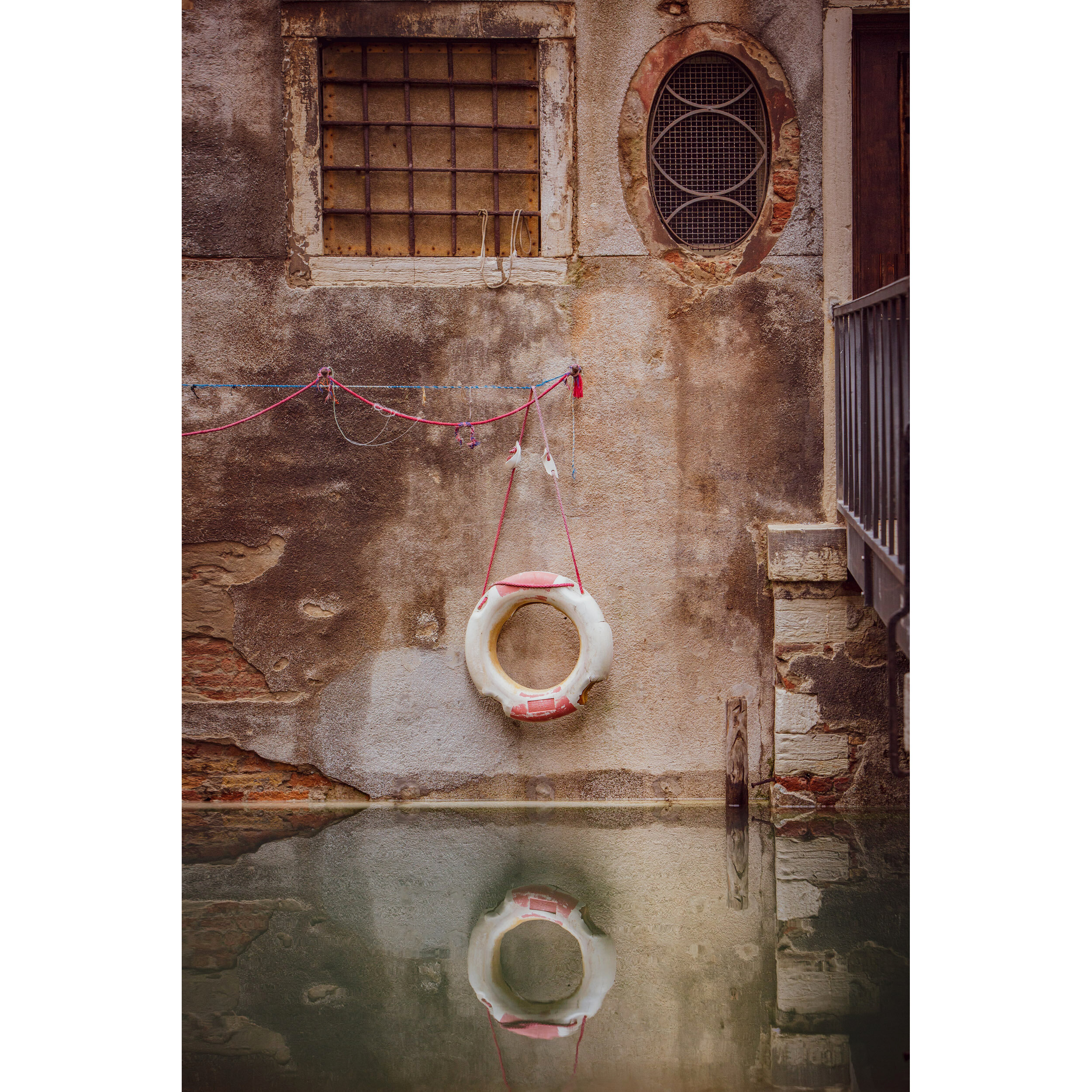 Reflection of Buoy in Venice