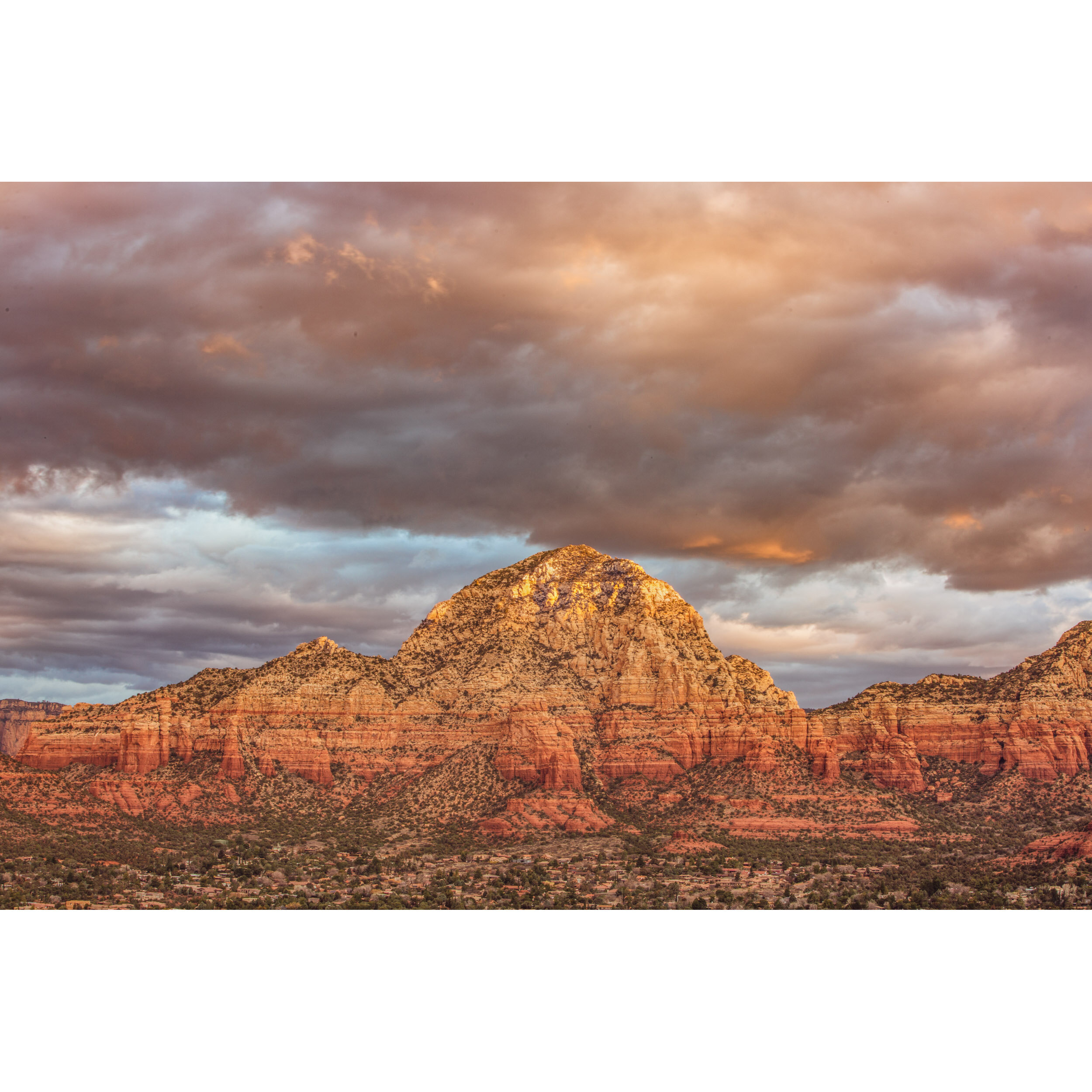 Thunder Mountain close up, Sedona