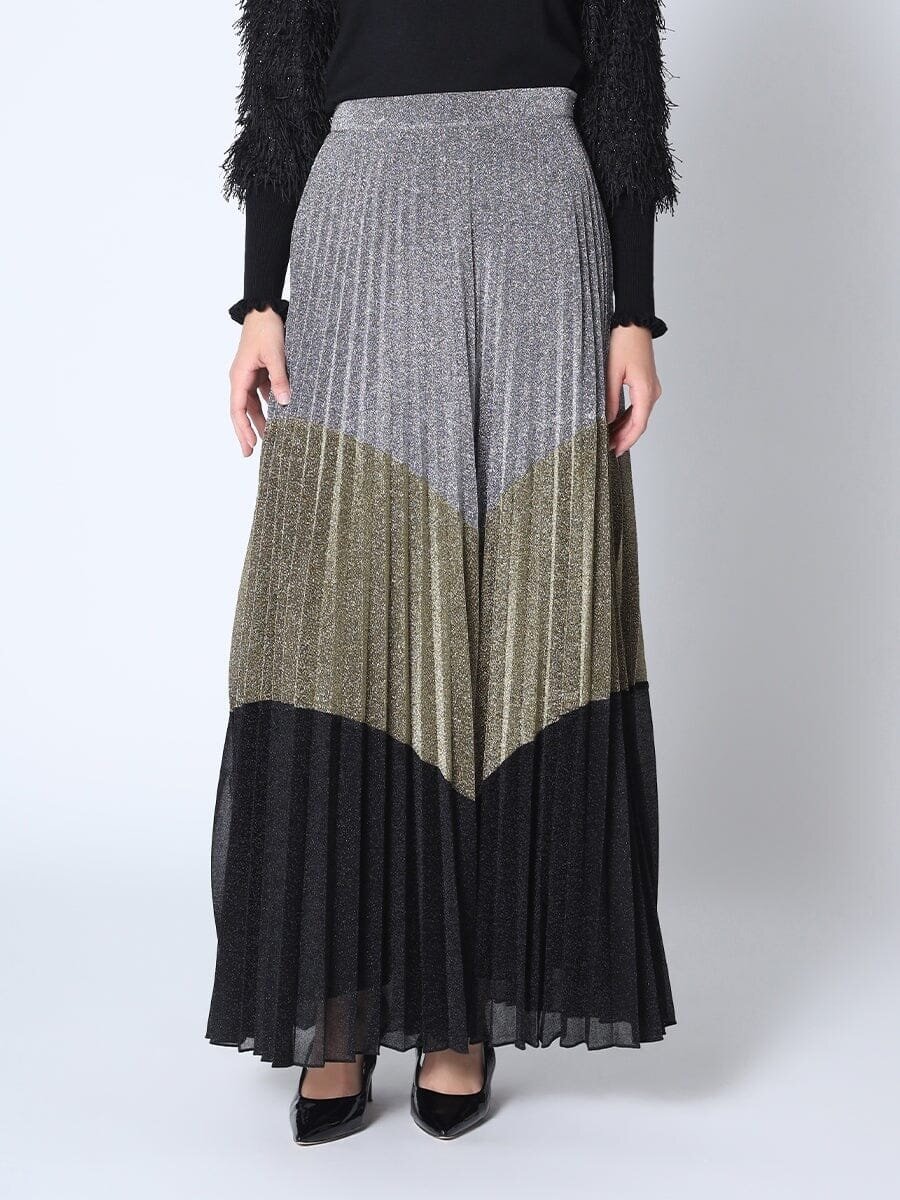 Gracia Metallic Skirt — Boutique Passerelle La