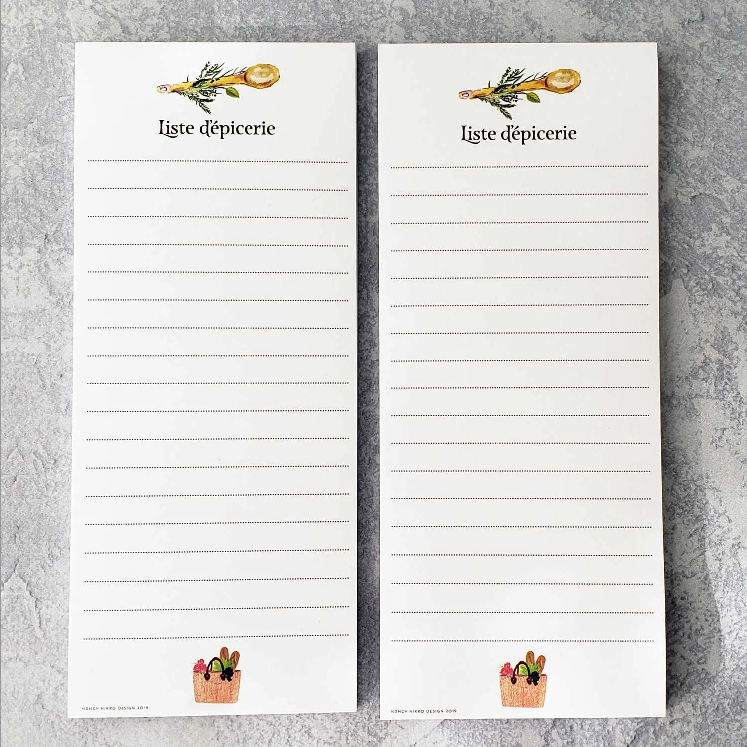 French Kitchen Wood Spoon Shopping List