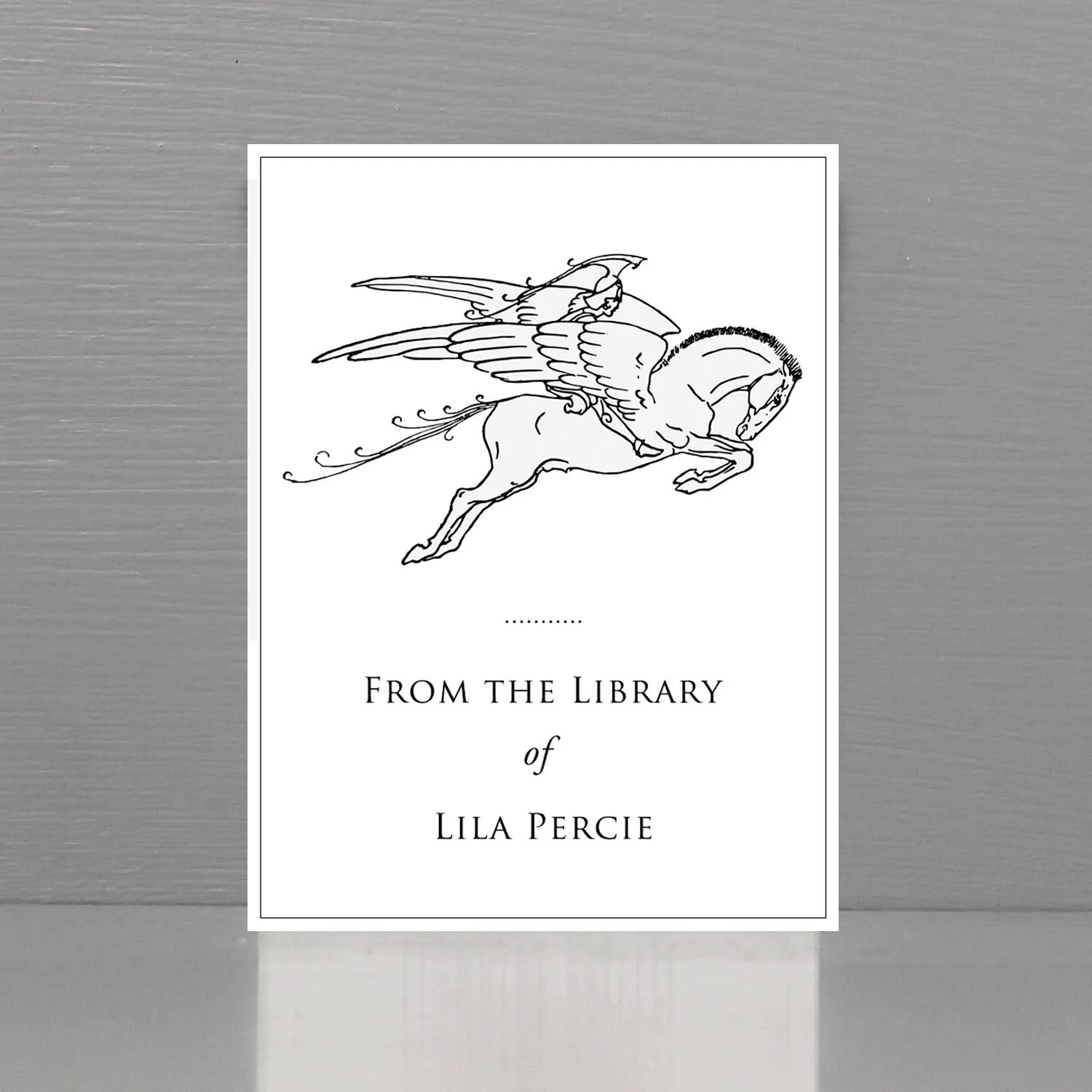 Pegasus Bookplate