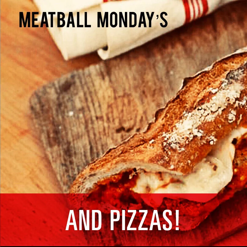 Panzanella, Meatball, Muffuletta & Pizza Monday