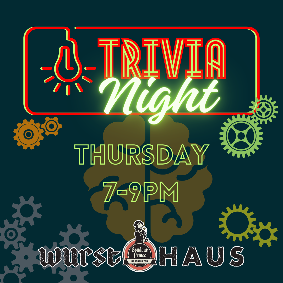 Northampton Events Calendar — Wurst Haus