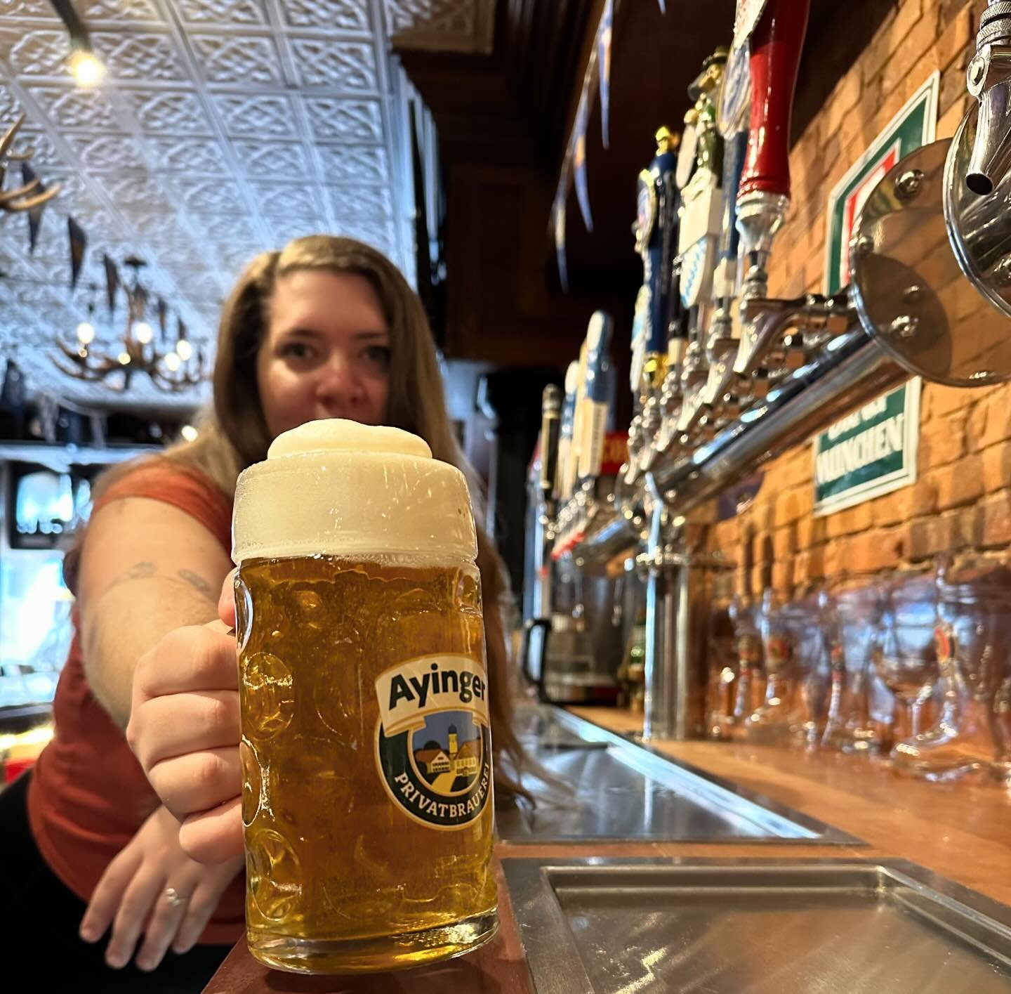 It&rsquo;s Trivia Night! What beer is golden in color, malty, hoppy &amp; is seasonal to springtime? Get your team together &amp; show us what you&rsquo;ve got! The answer is within a pint of Ayinger Mai Bock, grab a pint while it&rsquo;s still on dr