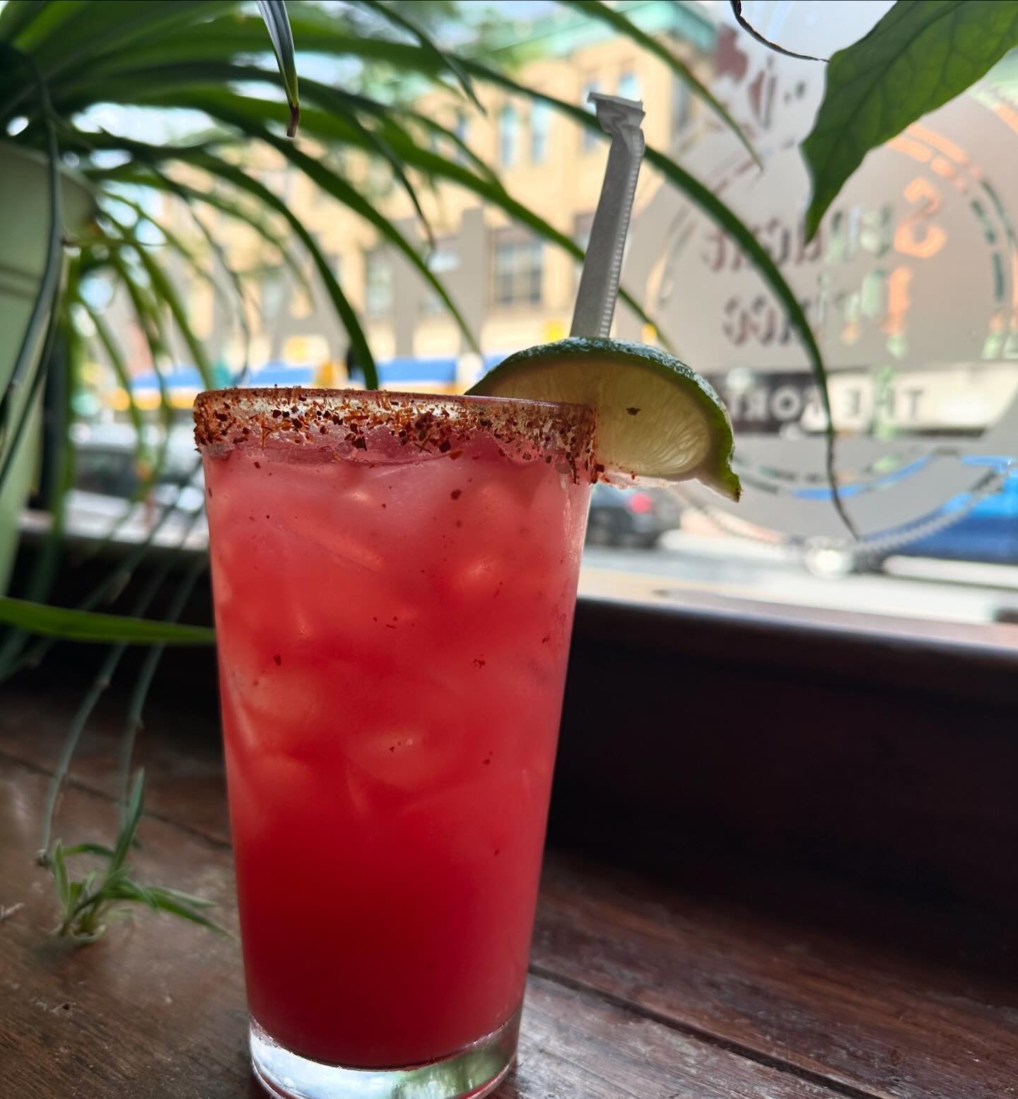 Happy Friday! It&rsquo;s a beautiful day to kick your weekend off with our Watermelon Margarita 🍉 Haus made Watermelon Pur&eacute;e &amp; Haus made fresh pressed Sour come together with Tequila &amp; Triple Sec to make this the perfect weekend cockt