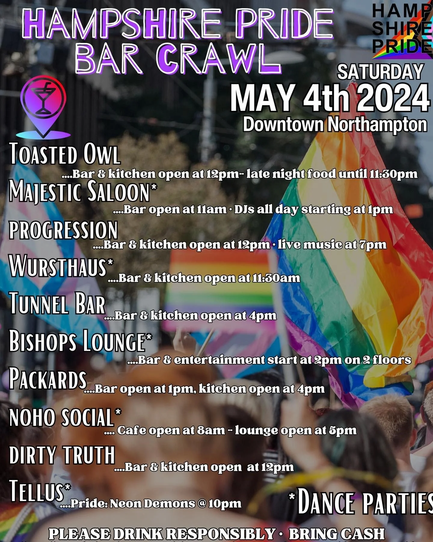 Northampton Events Calendar — Wurst Haus