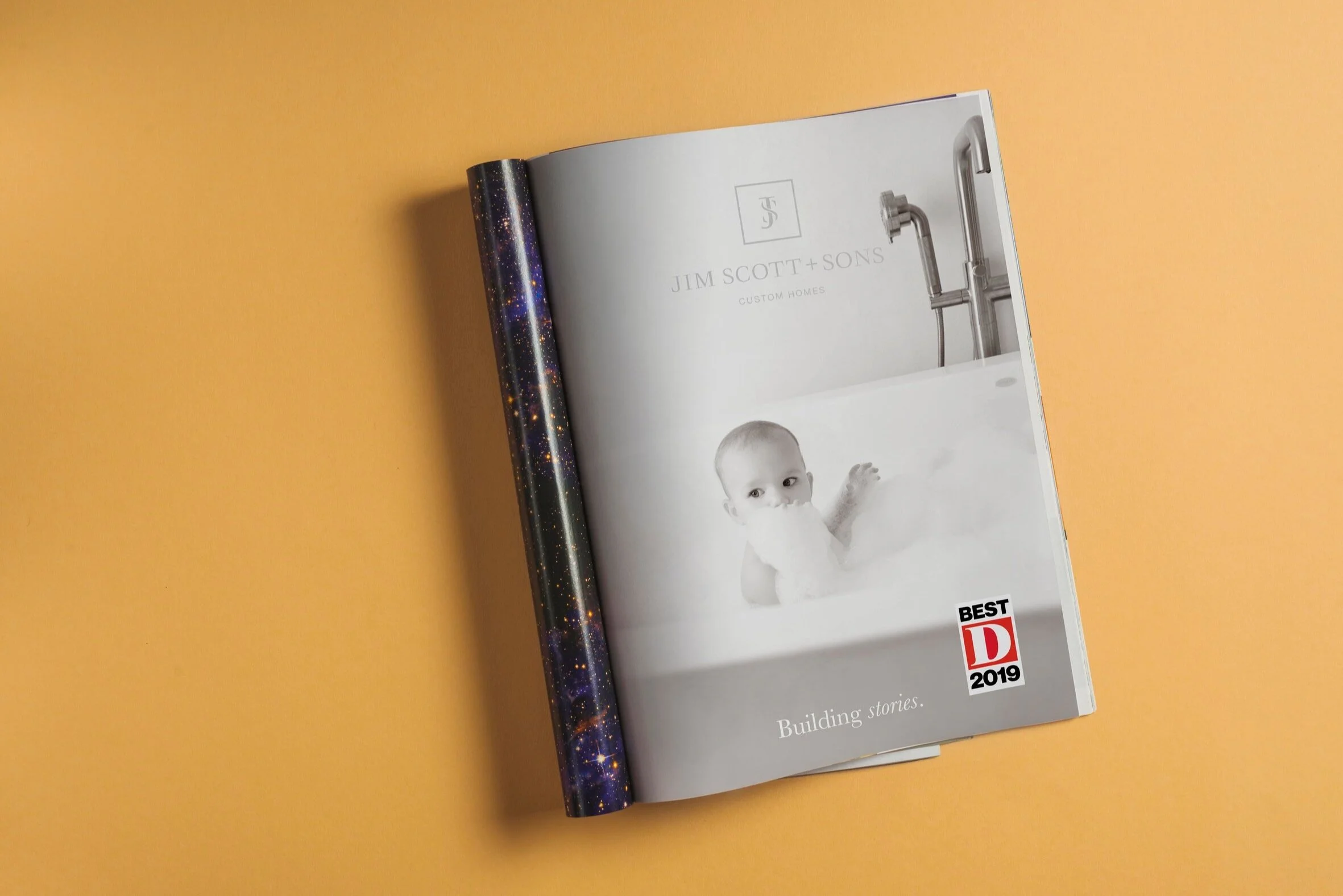 Advertising Design for Jim Scott and Sons in D Magazine