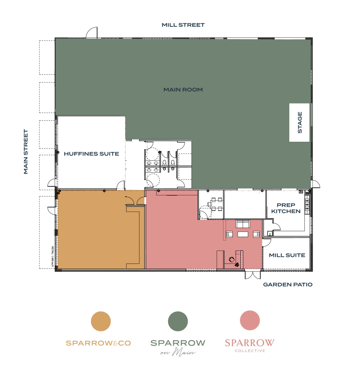 Sparrow on Main Blueprint
