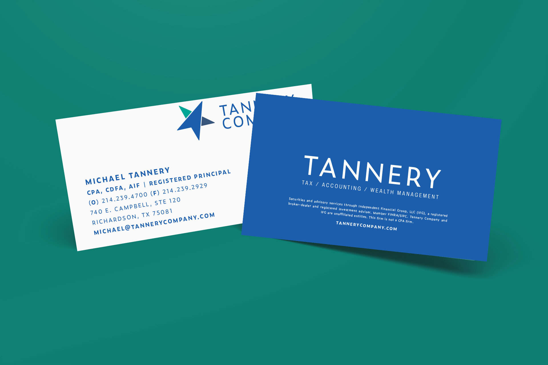 Custom Branded Business Cards by Dallas Branding Agency and Marketing Agency