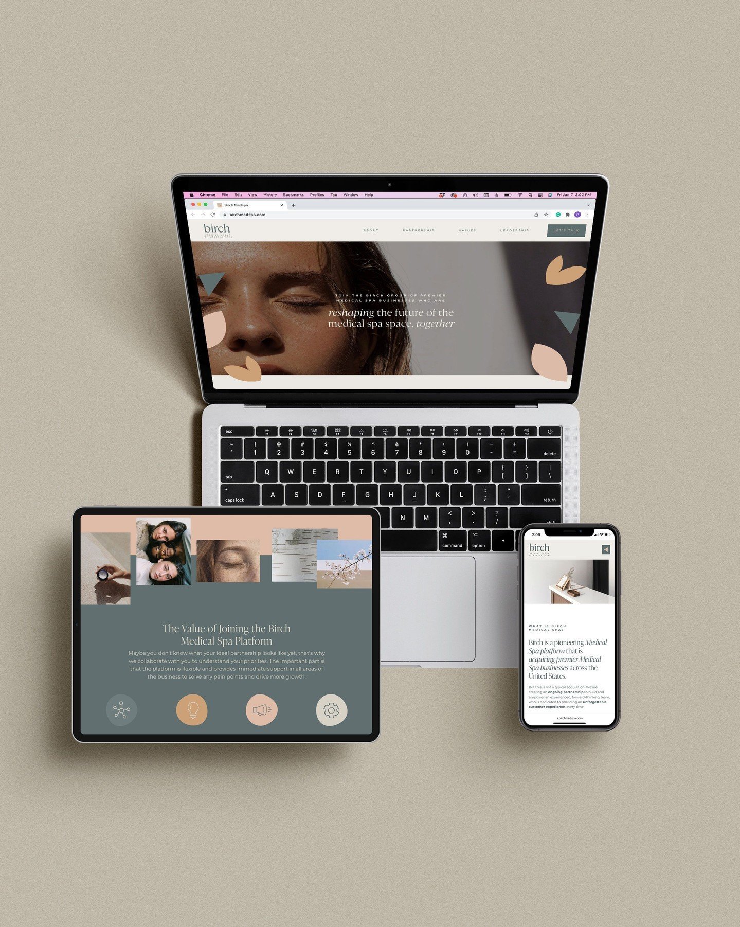 Website Design Mockup