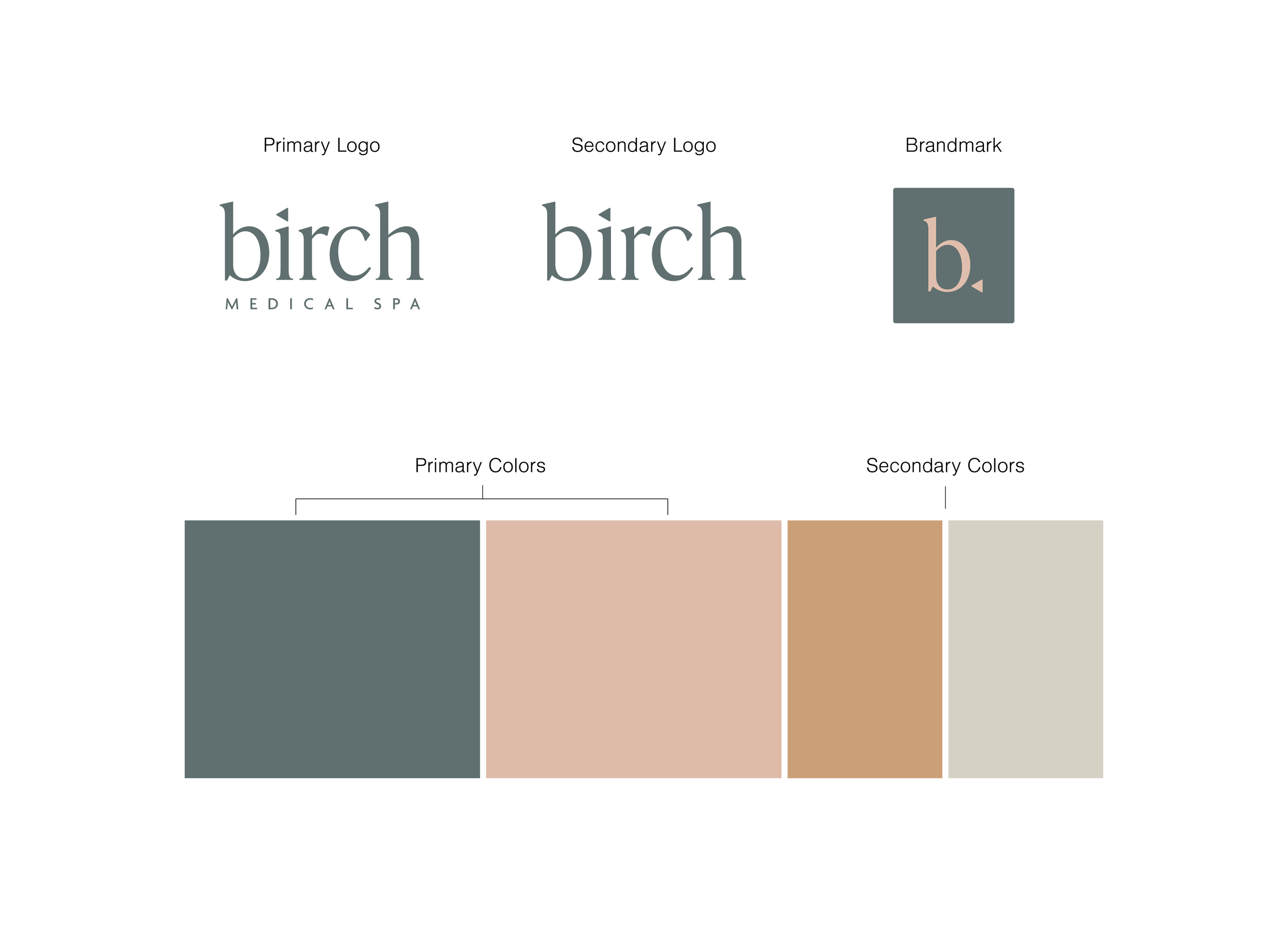 Modern Logo Design and Green Color Palette