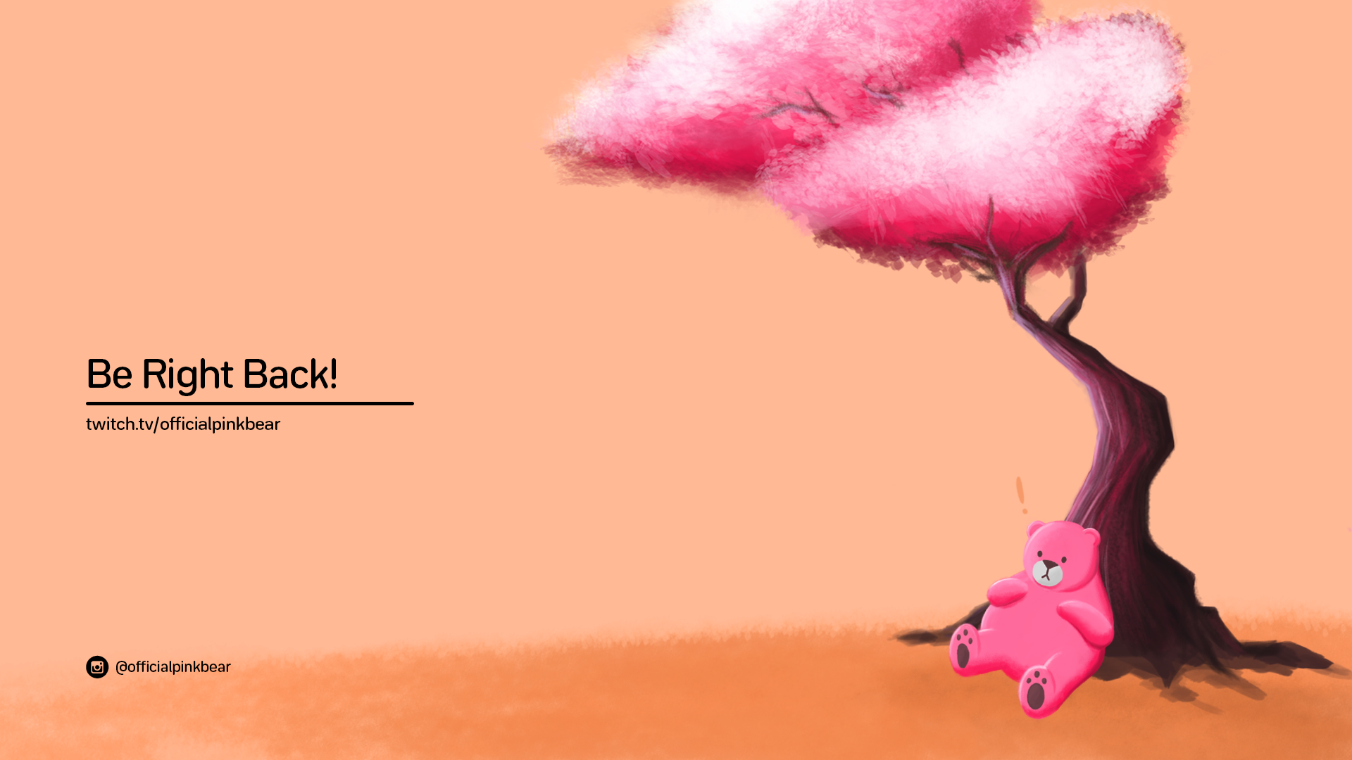 Pink Bear Twitch Screen Be Right Back.png