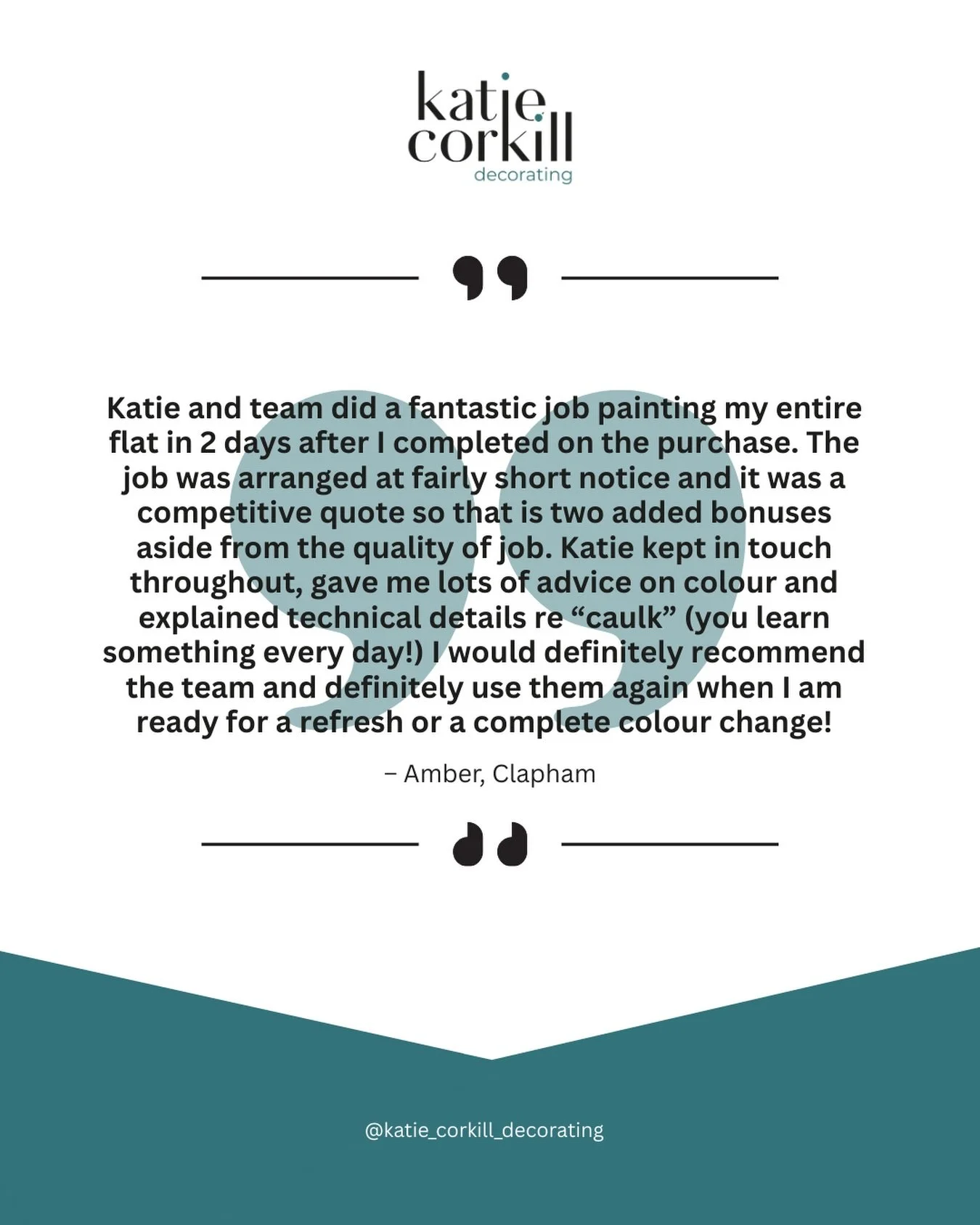 Another amazing review from a happy customer!

We&rsquo;re always happy to offer our advice and guidance to anyone who wants to understand a little more about colours, products or processes. It&rsquo;s what we love to do - so we love to talk about it
