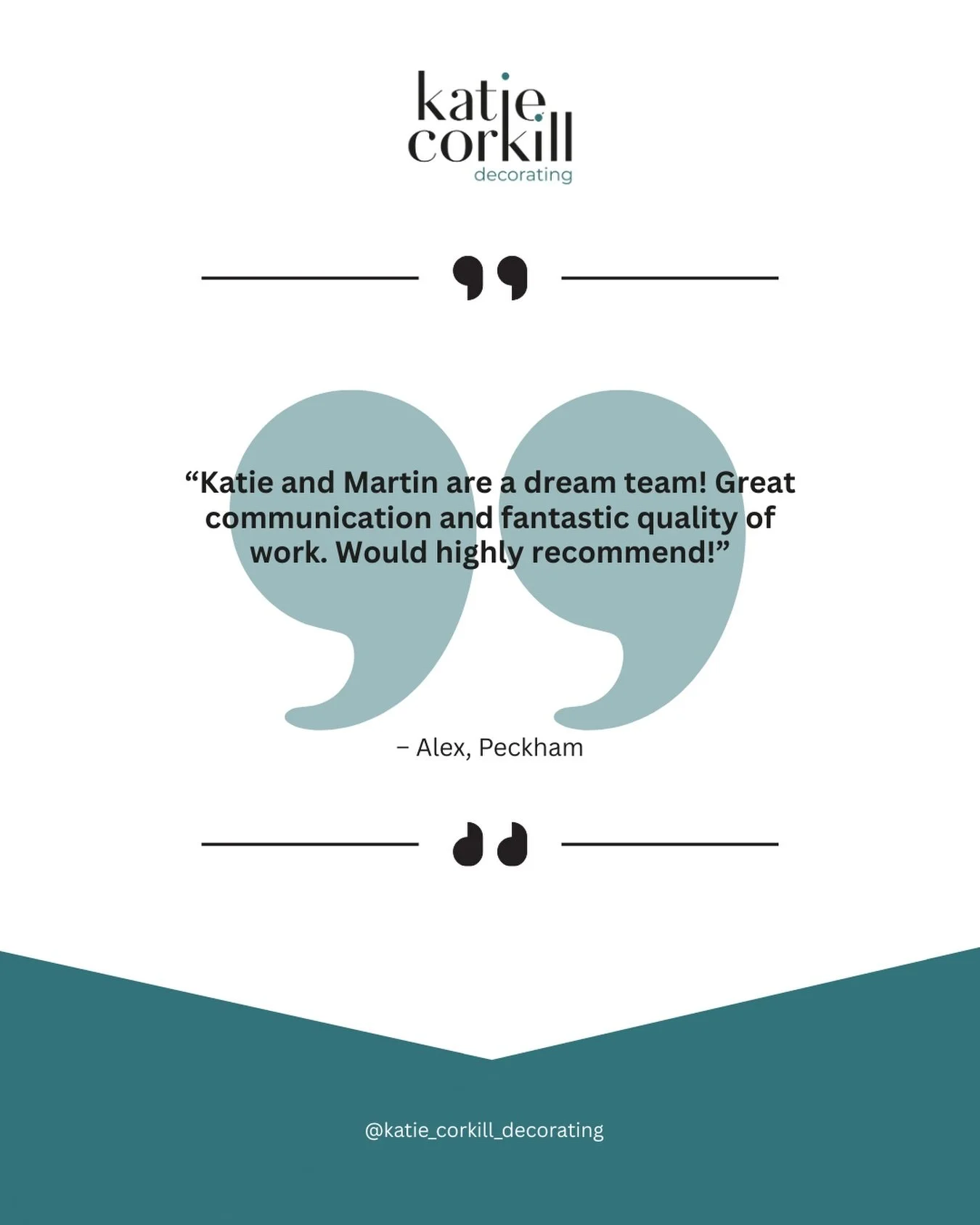 When a client calls us the dream team, it means so much to us... Because that&rsquo;s exactly how it all began!

Back at Able Skills, while Katie was retraining and discovering her love for transforming spaces with colour, she met Martin. From day on