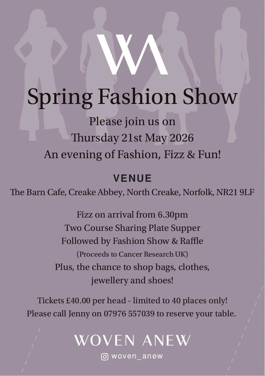 Spring Fashion Show with Woven Anew