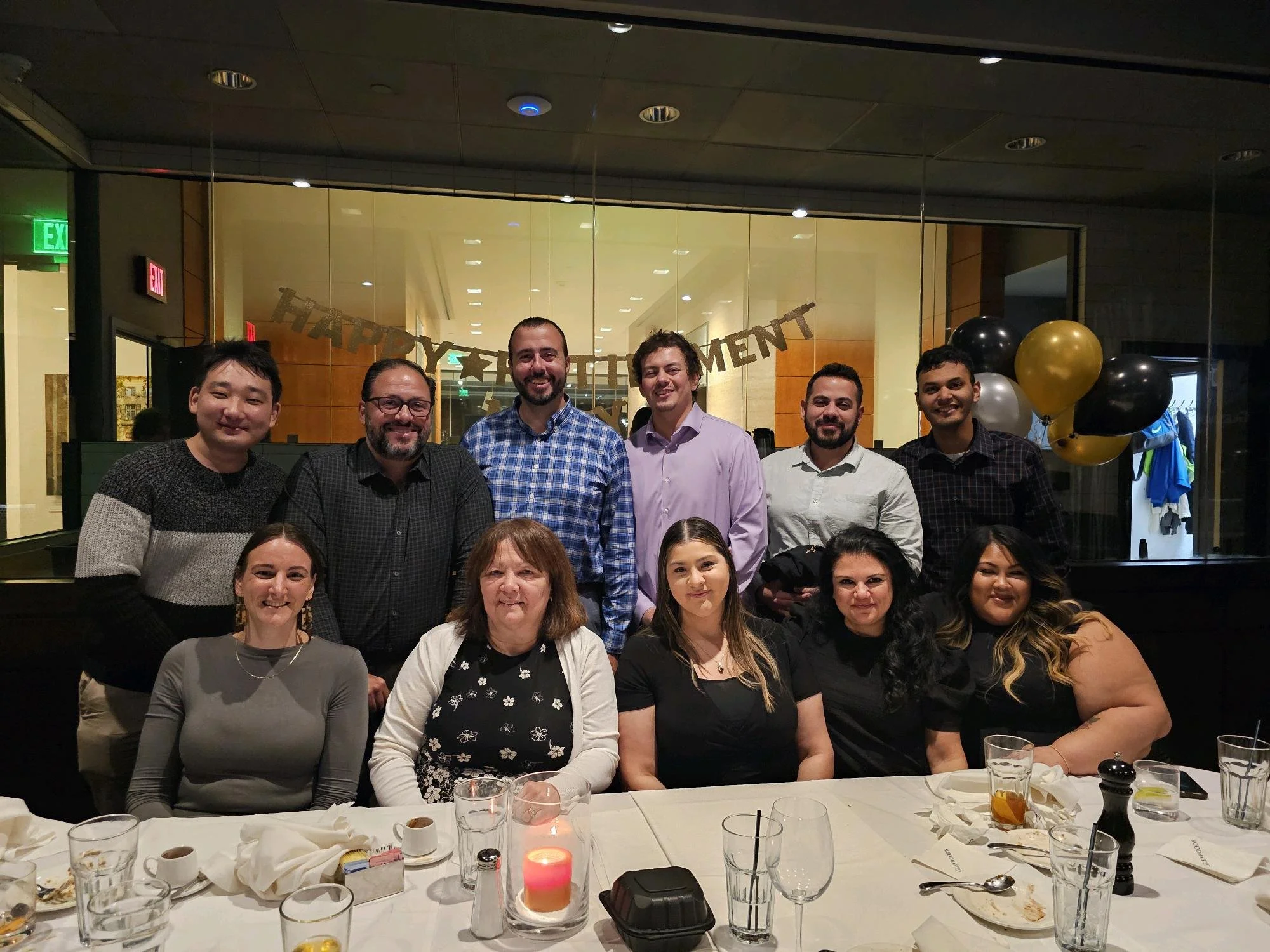 Mary's Retirement Dinner