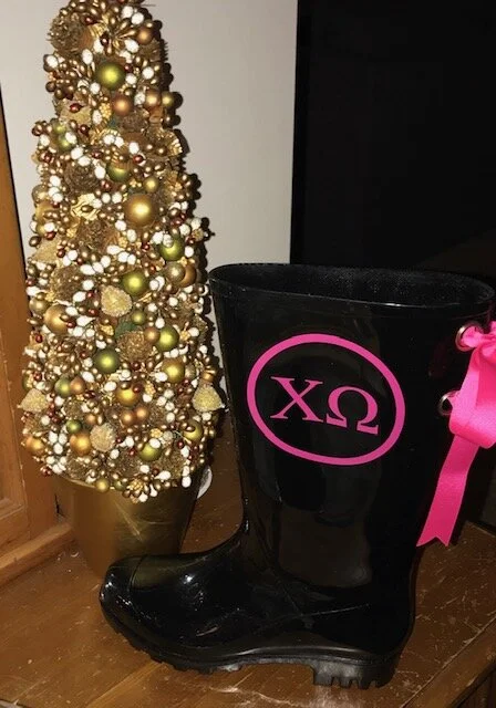 Personalized Rain Boots - Hot Pink