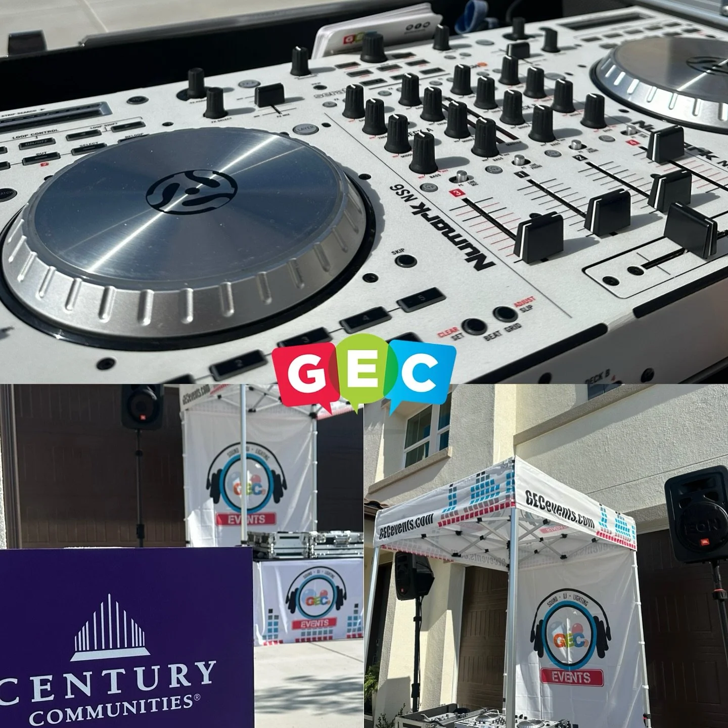 GEC Street Team &hearts;️- Thank you @centurycommunities_socal for inviting us. We enjoyed interacting with the audience and playing some fun music. See you soon!