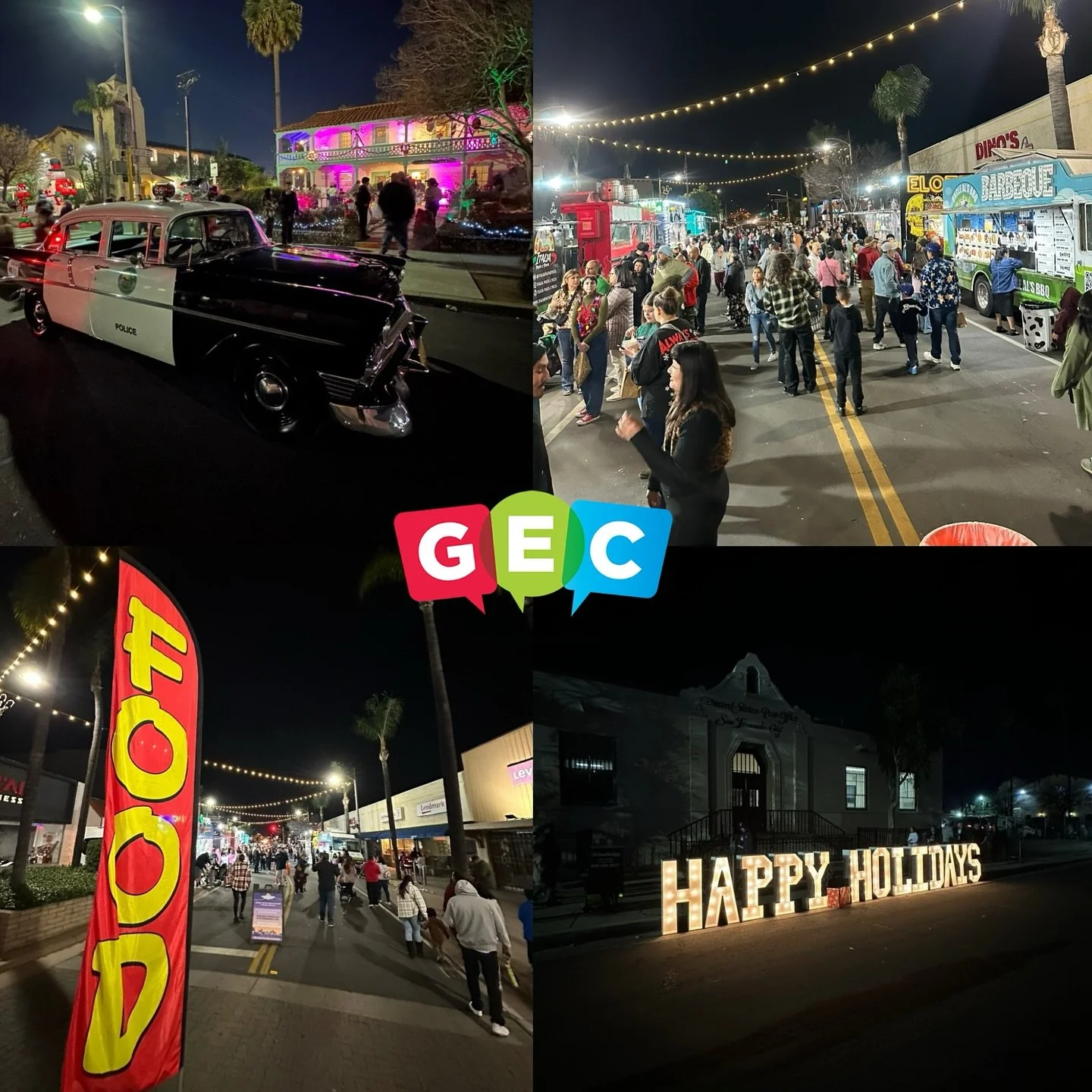 Holiday Market &amp; Tree Lighting🎄
Saturday December 7th (6pm-10pm) 
Free Photos w/Santa &amp; The Grinch 🎅💚
911 San Fernando Road, San Fernando 
Free To Attend &amp; Everyone Welcomed 

Shop over 100 Artisan Vendors, Food Trucks, Shops and Resta