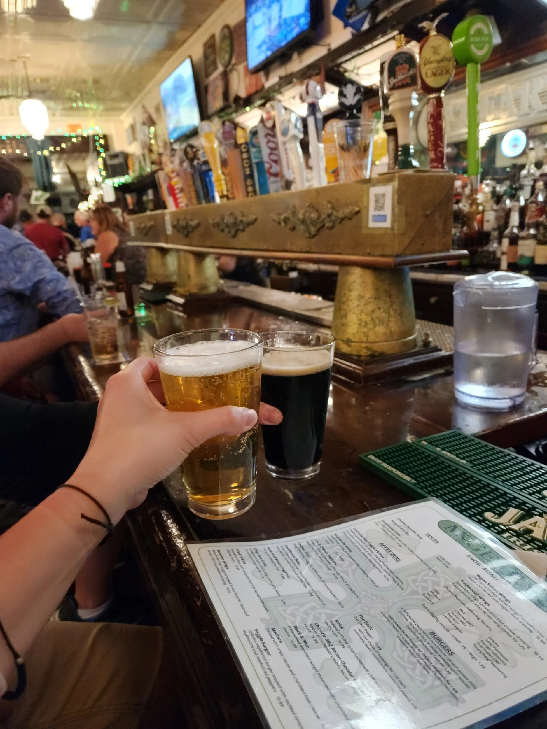 A well-earned CHEERS!