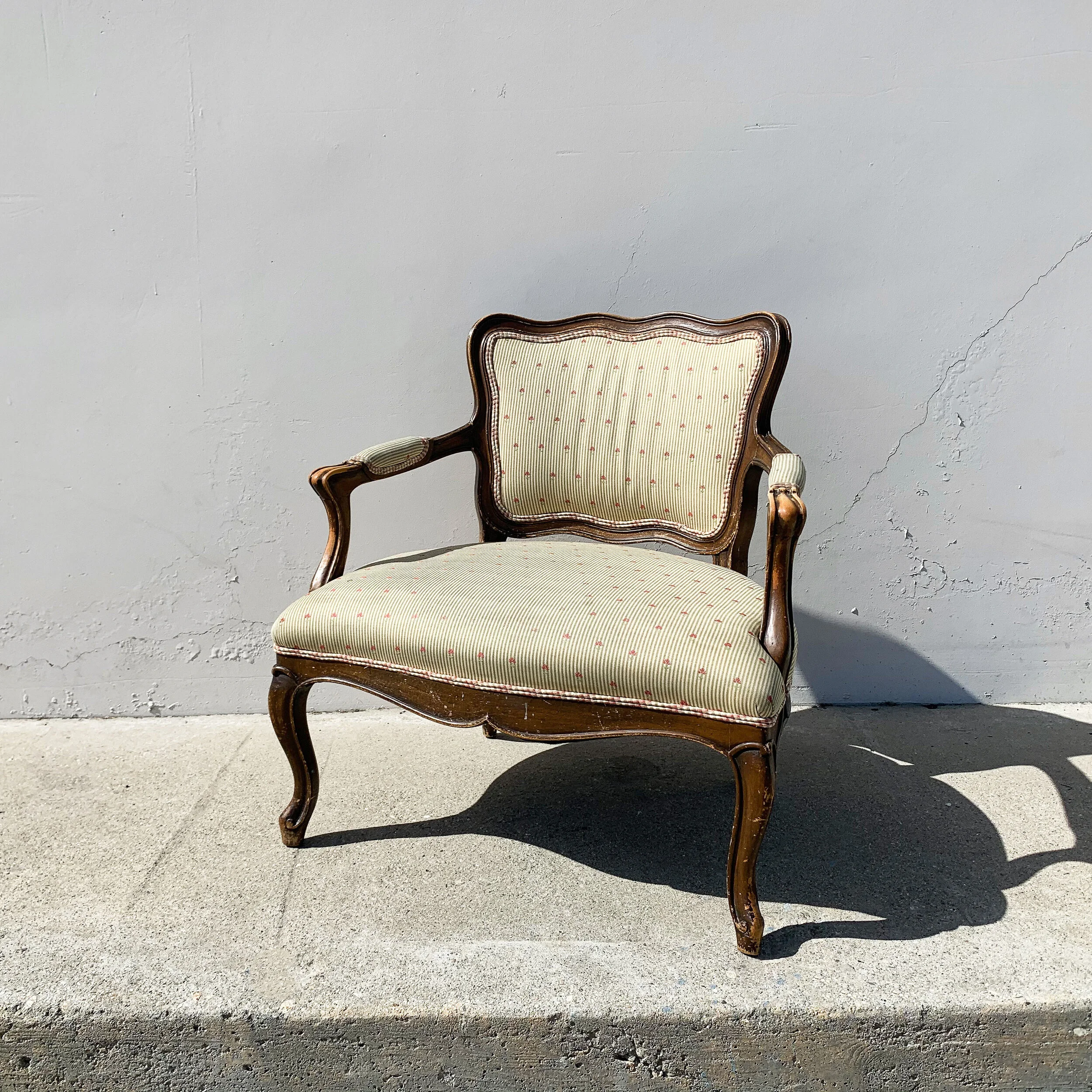 Shabby Chic French Armchair — Affair Vintage Rentals