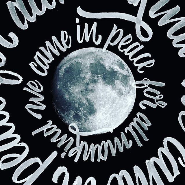 We came in peace for all mankind 🌏🌍🌎 💙 happy moon landing aniversary💙

Swipe for more AR goodnesssss .

#typeverything #Lettering #thedailytype #typography #calligraphy #handlettering #goodtype #typespire #calligritype #typedaily #typegang #tyxc