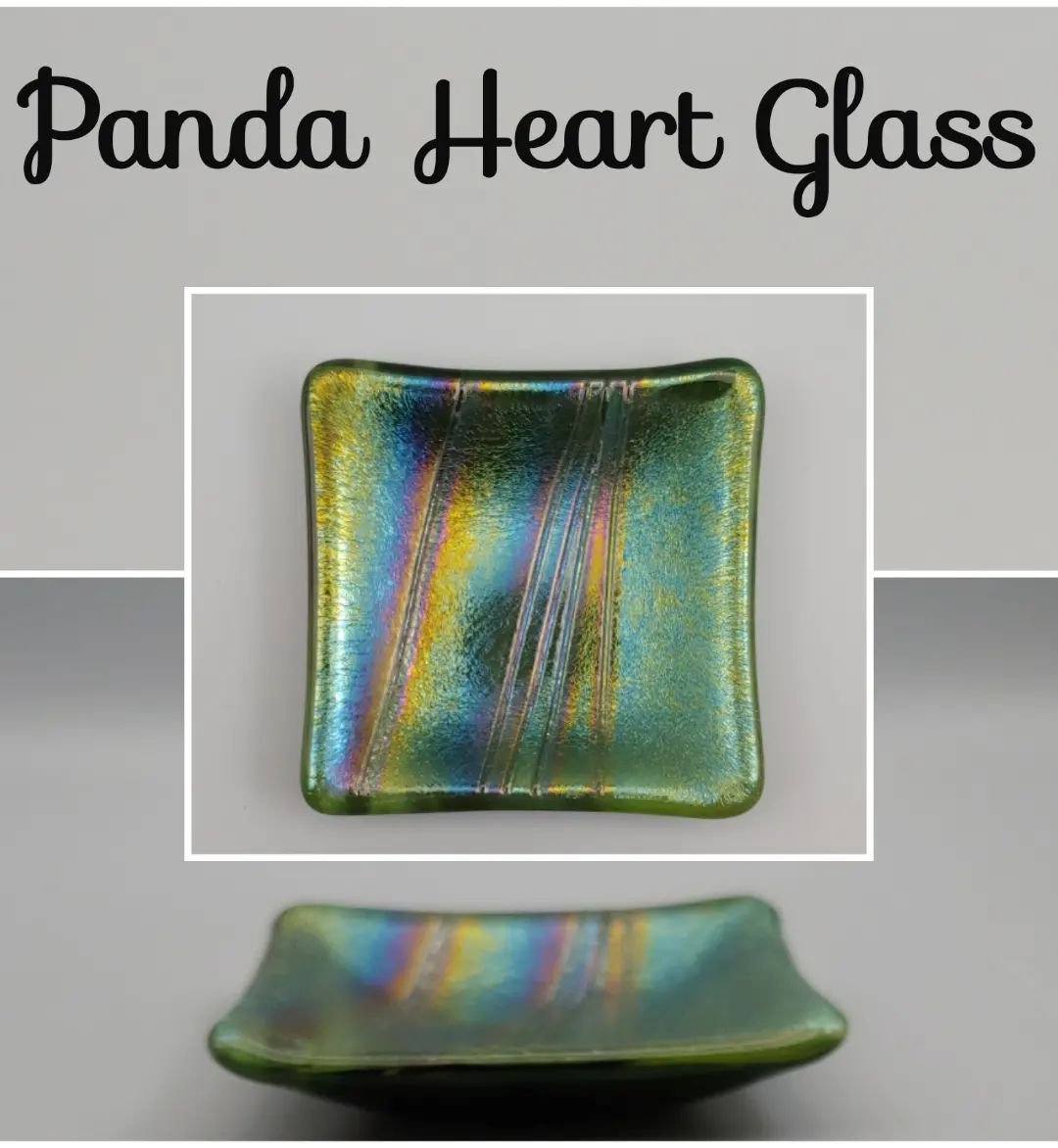Panda Heart Glass