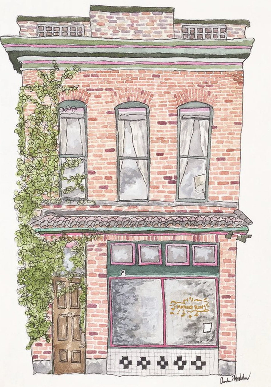 Amelia Bradshaw Watercolor Illustrations