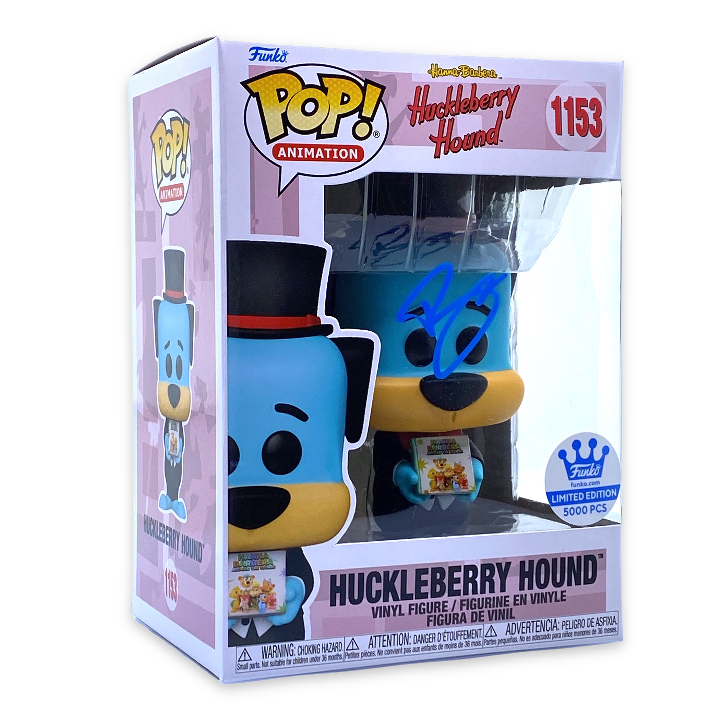 Hanna-Barbera Around the World Book and Huckleberry Hound (LE 5000) Bundle [Signed by Brian Mariotti]