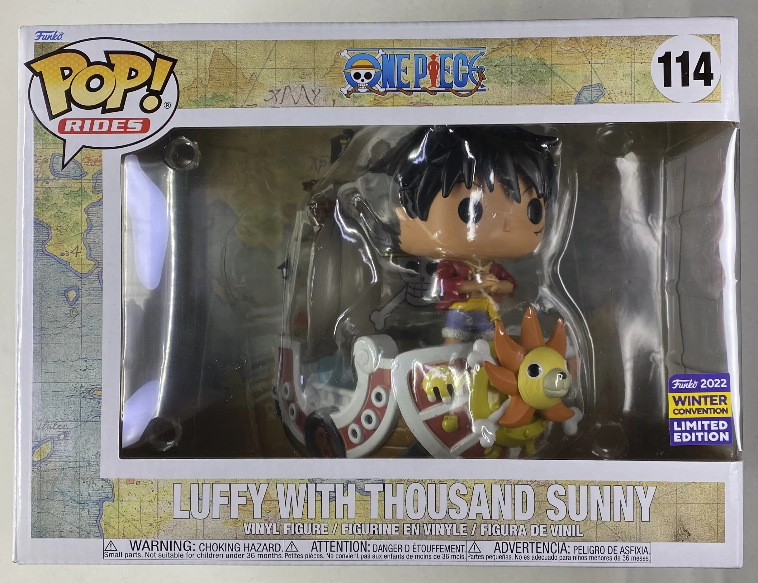 Funko Luffy with Thousand Sunny 114 Rides Excl Pop One Piece(DRM220804)