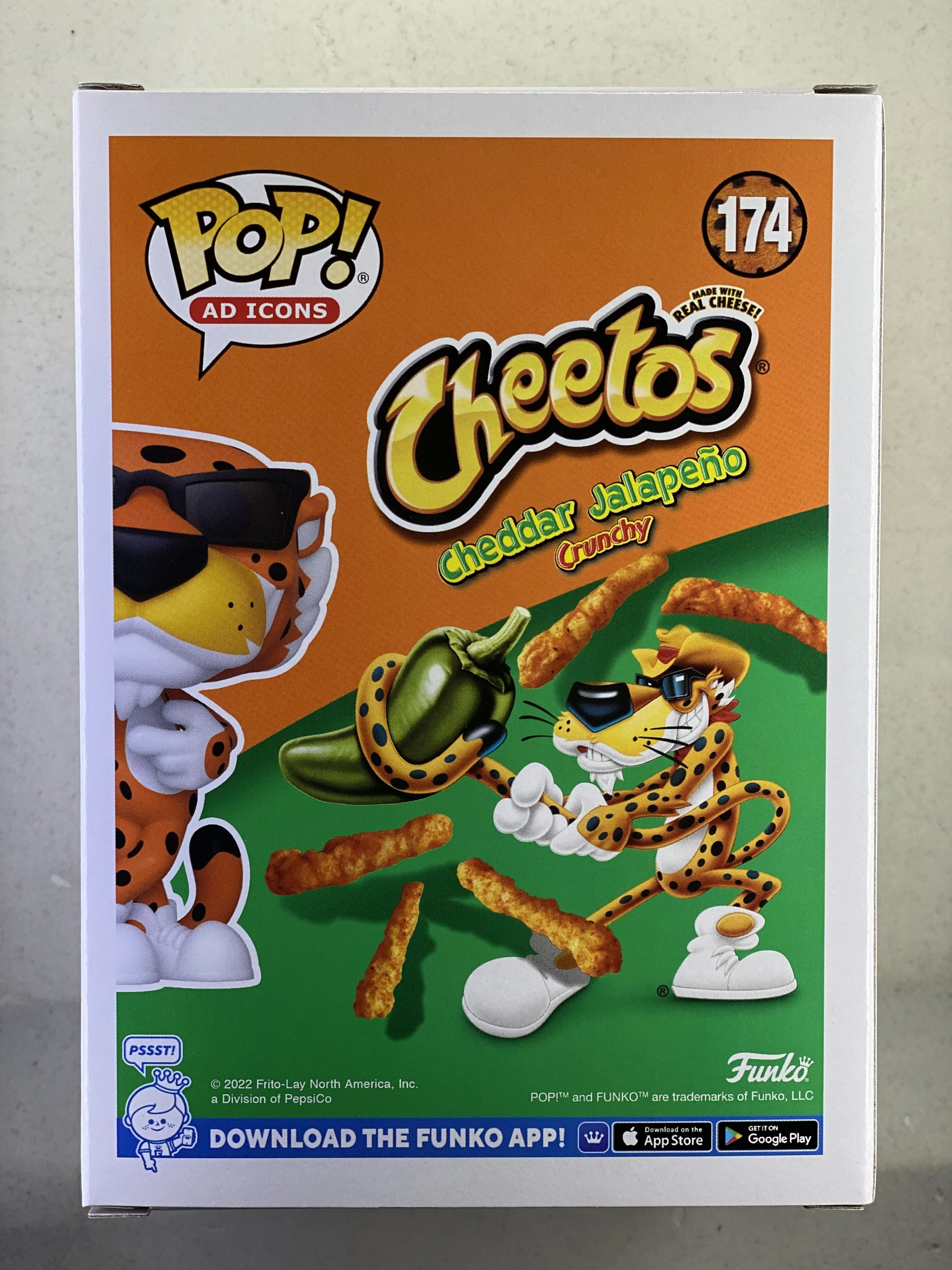 Chester Cheetah (with Crunchy Jalapeno Cheetos) [Flocked Chase] Funko