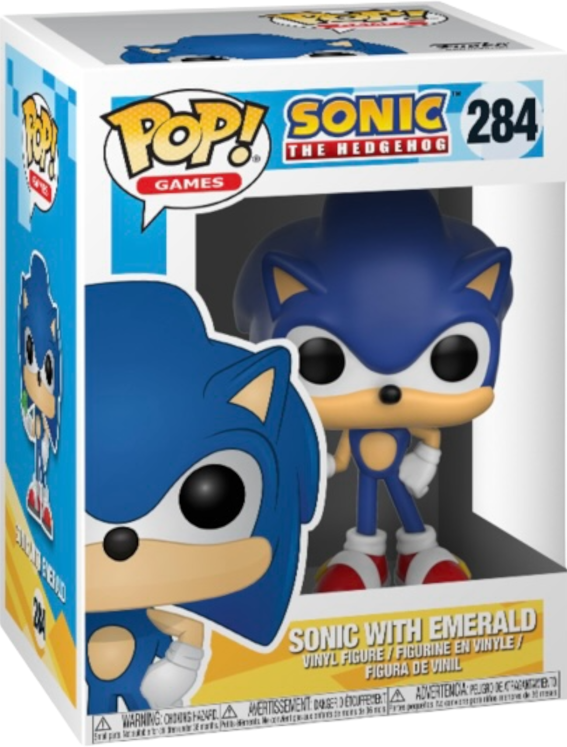 Sonic with Emerald