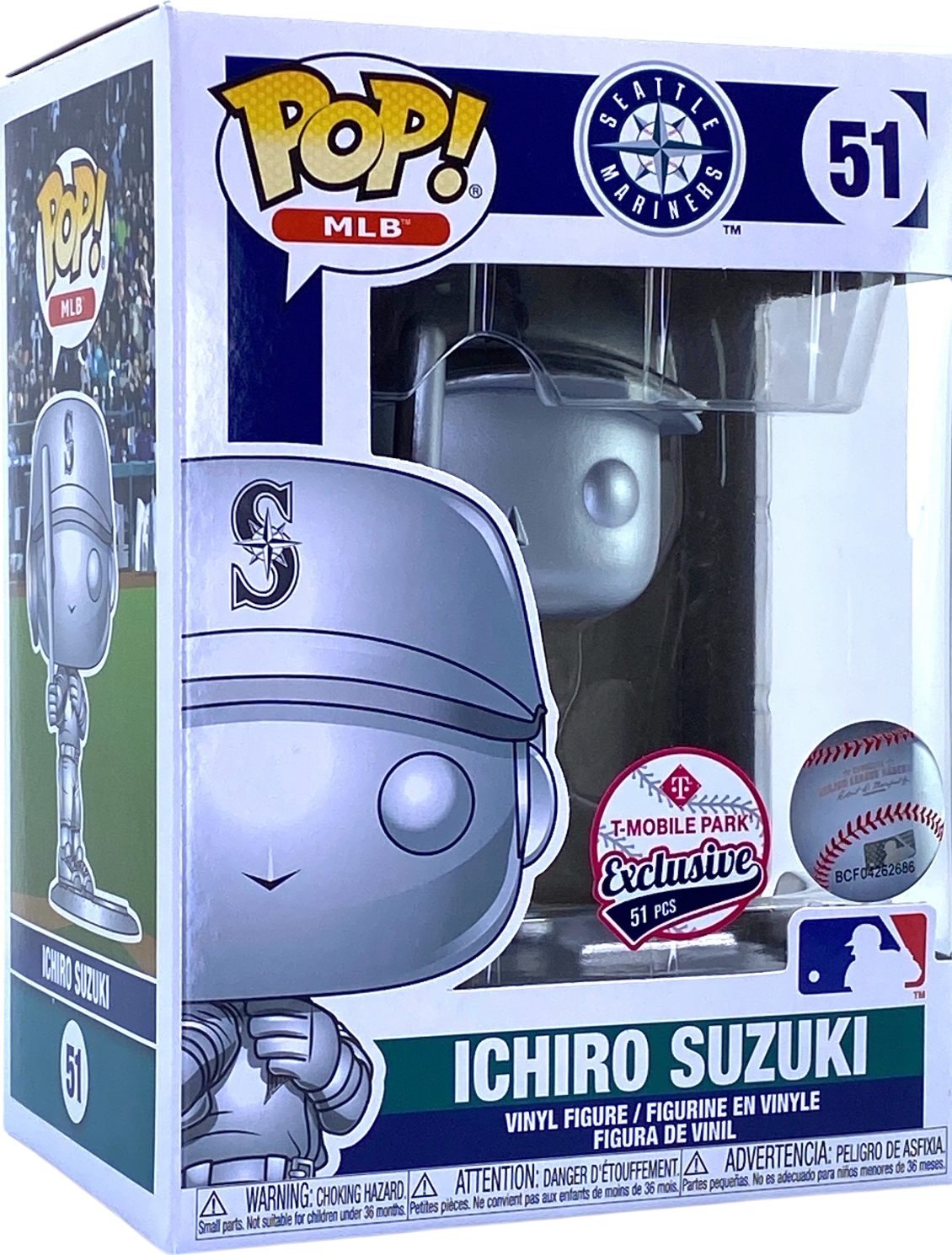 Ichiro Suzuki [Silver 1/51] (Mariners Game Exclusive)