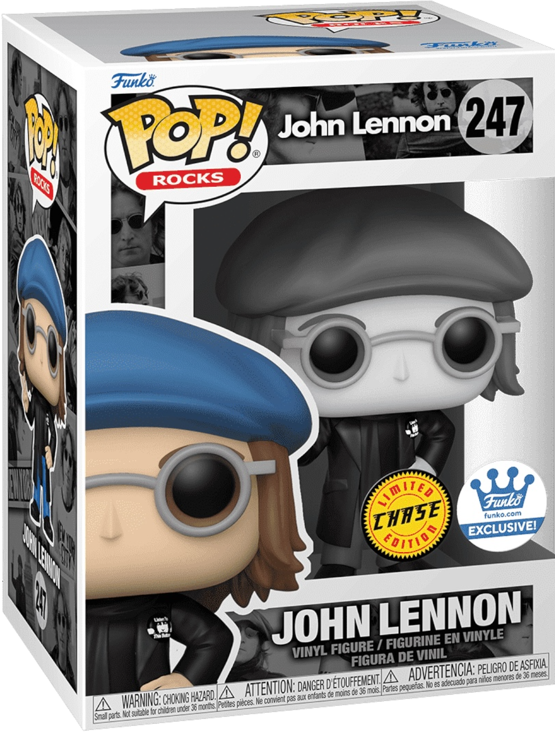 John Lennon [in Peacoat | Chase]