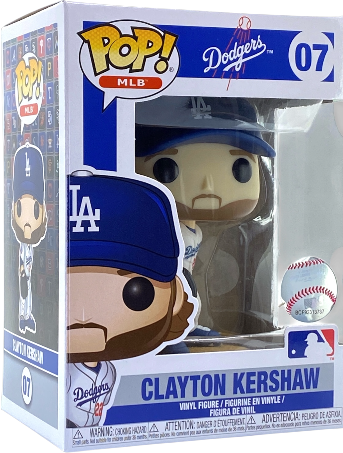 Clayton Kershaw (White Home Jersey)