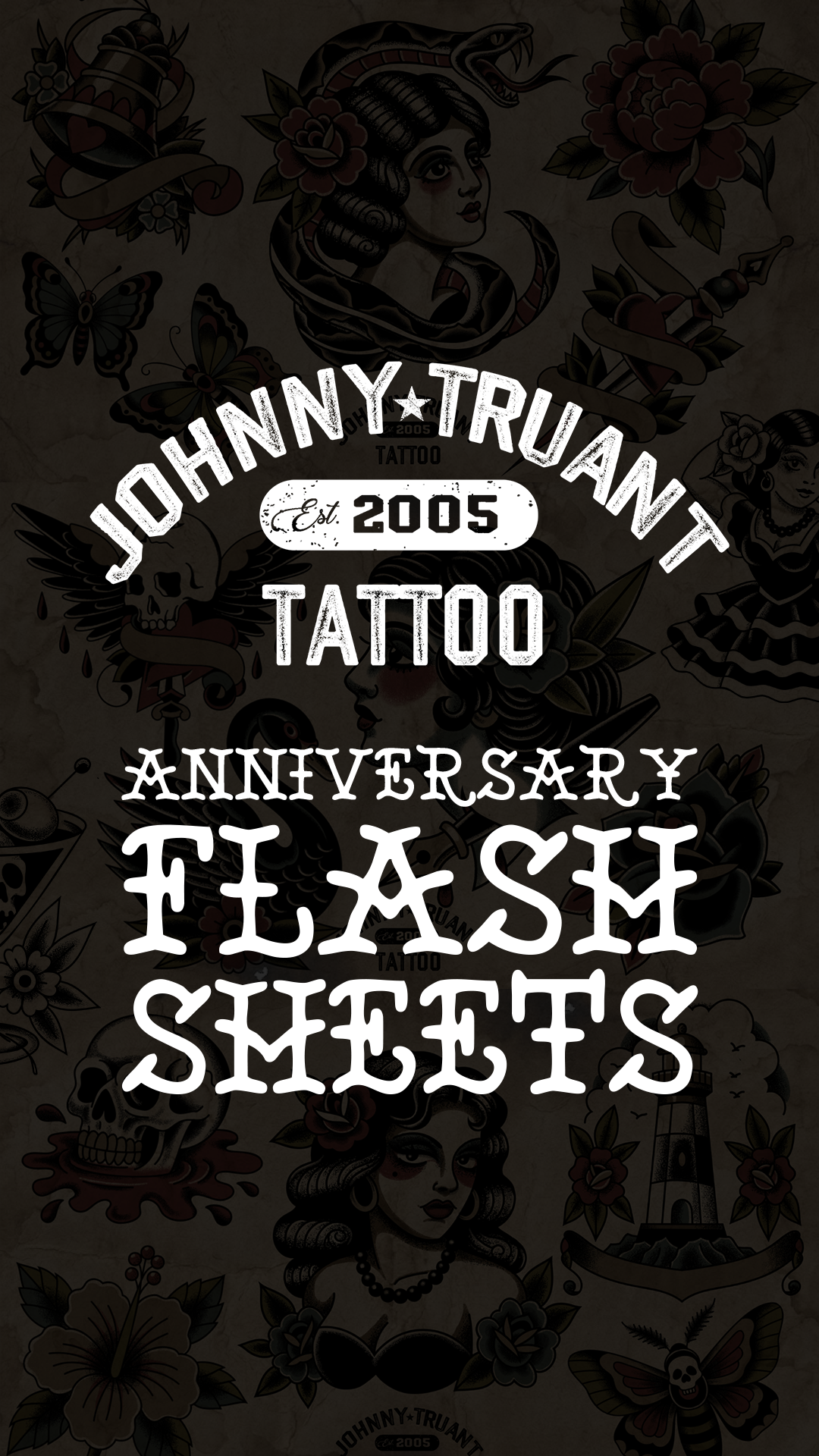 20th Anniversary Tattoo Flash Set