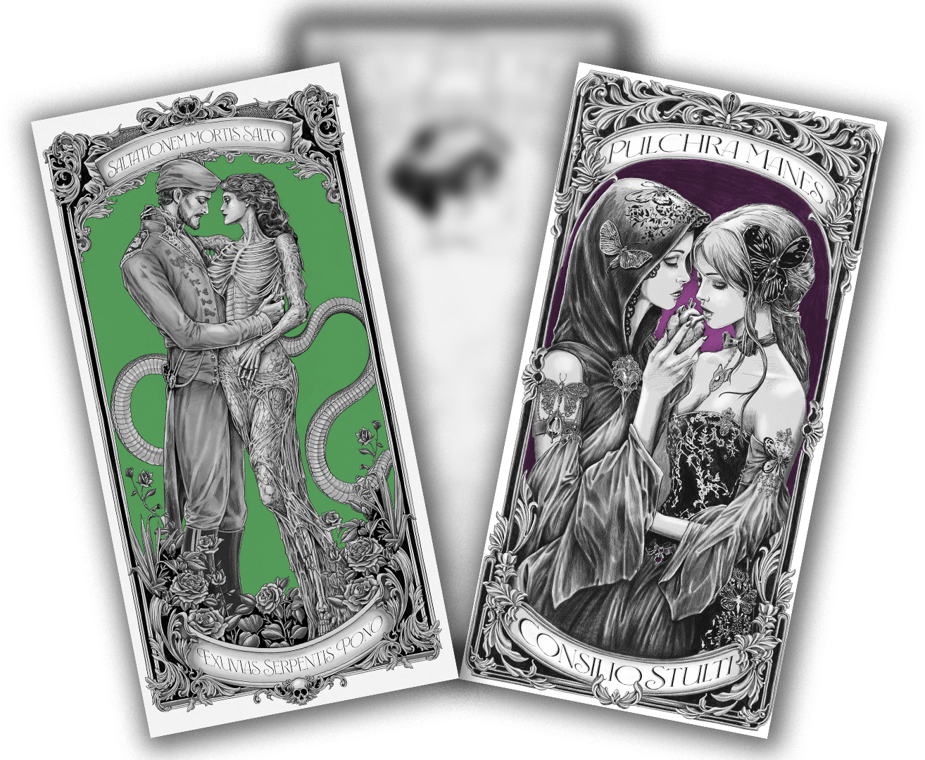 Hand Embellished Art Prints