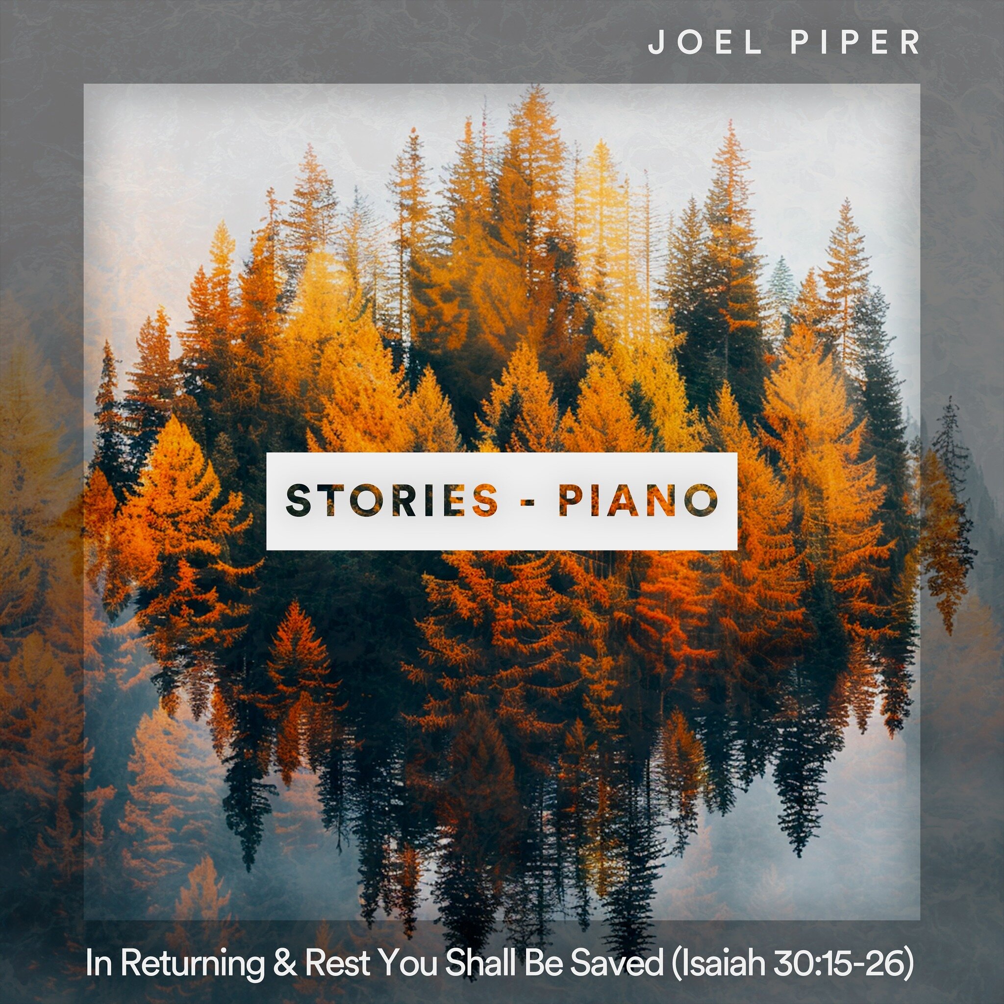NEXT FRIDAY! 🎉 🎧
My first ever &ldquo;Stories - Piano&rdquo; single called
&ldquo;In Returning &amp; Rest You Shall Be Saved (Isaiah 30:15:26)&rdquo;