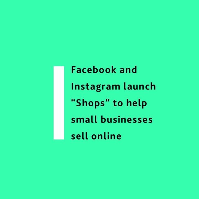 Be at the forefront of Instagram and Facebook's new features with &quot;Shops.&quot; 🛍Shops allows you to build in-app online stores with integrations from Shopify, BigCommerce, Woo, and others, to help brands easily feature and sell their products.