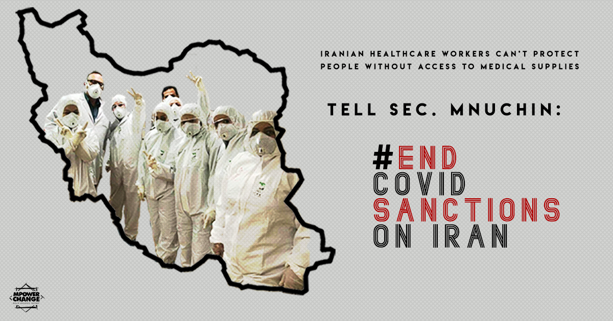 SEC. MNUCHIN: #EndCovidSanctions on Iran